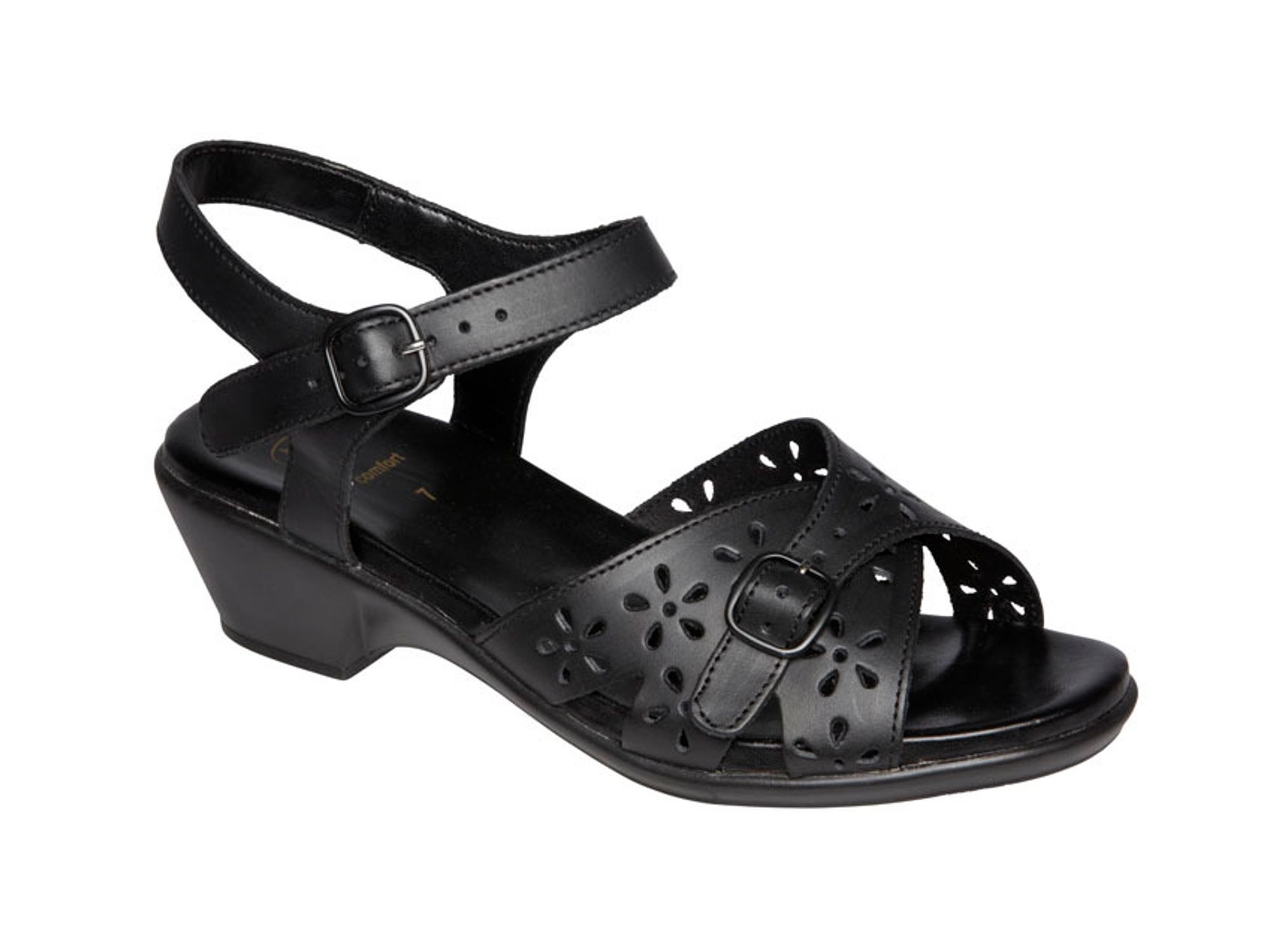 Homyped Us-Sandal Black Size 8 - 1 pair - Image 1