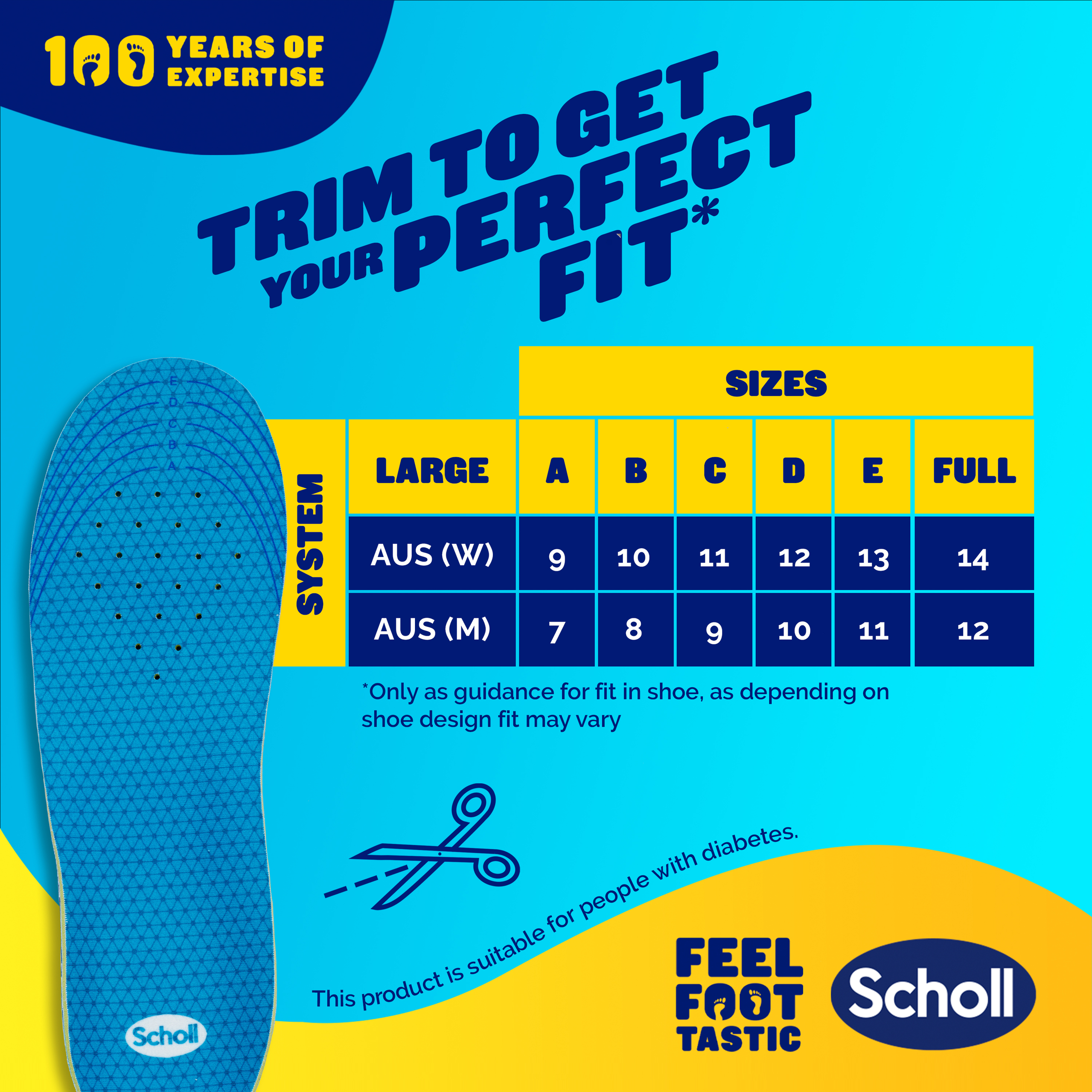 Scholl Gel Activ Insole Work & Boot Large 1 each - Image 6