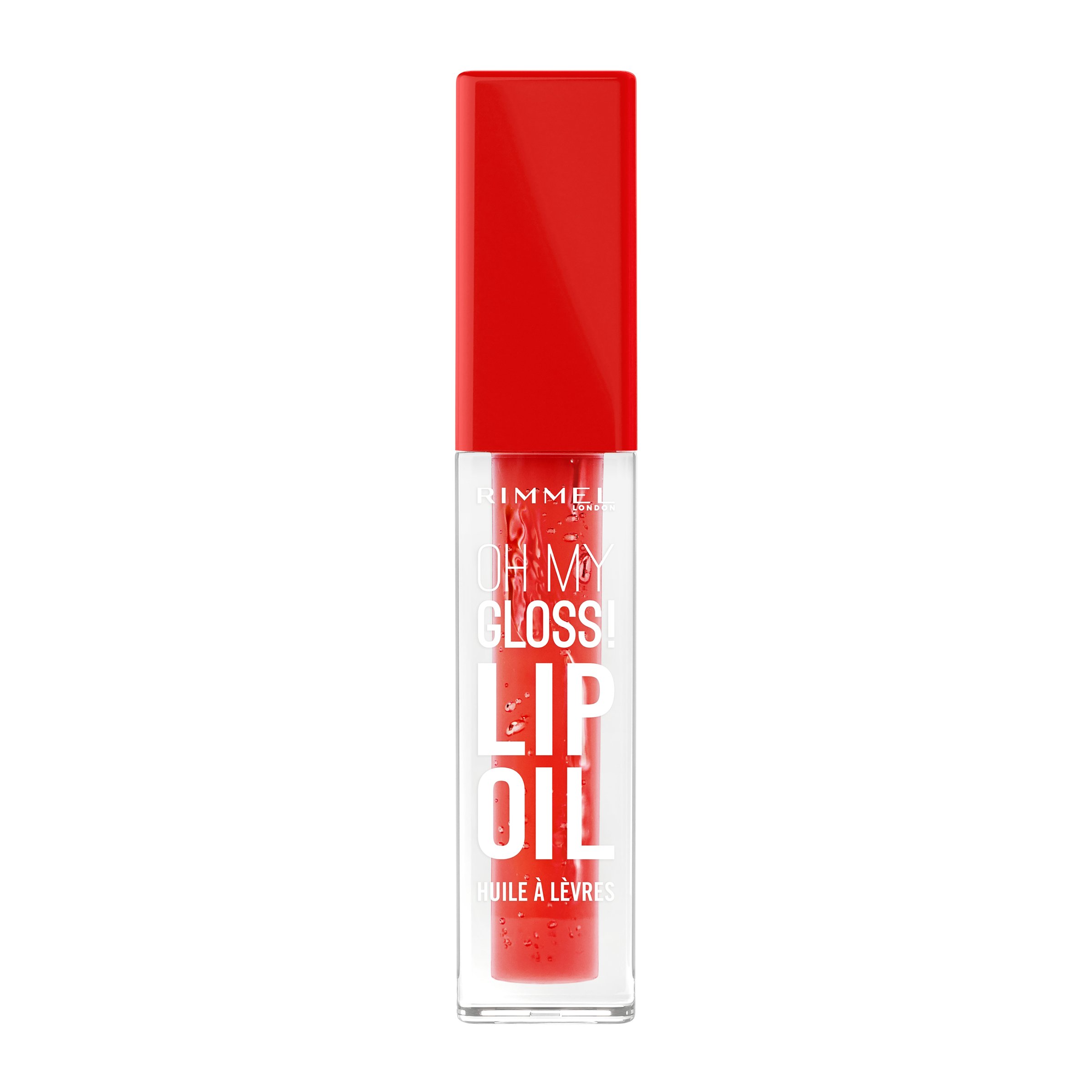 Rimmel Oh My Gloss! Lip Oil 004 Vivid Red 4.5ml - Image 2