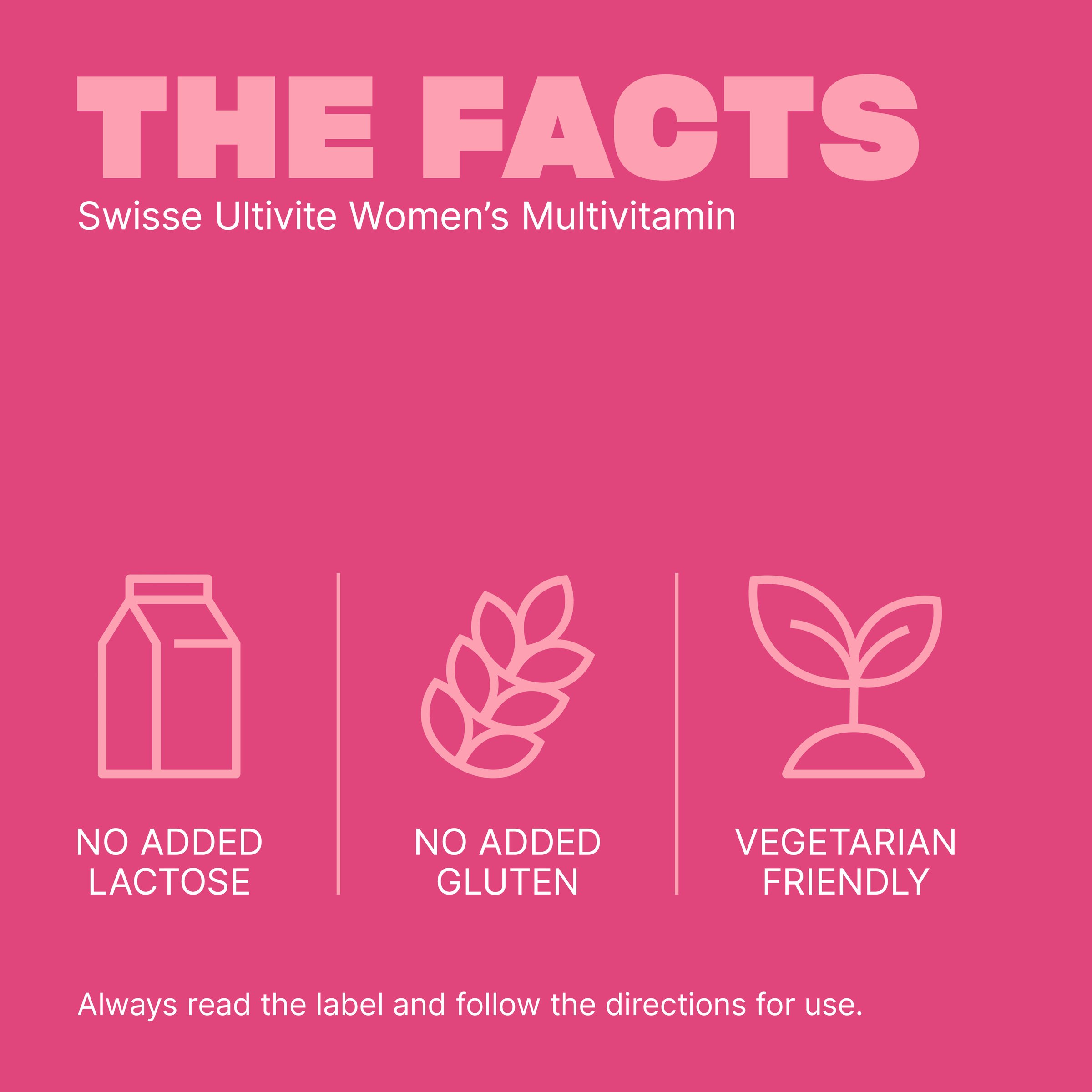 Swisse Ultivite Women's Multivitamin 120 tablets - Image 5