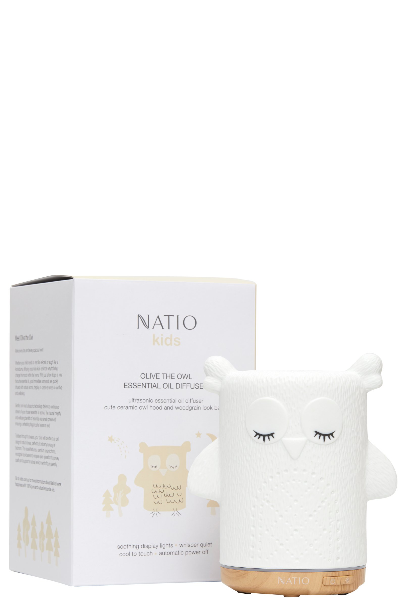 Natio Kids Olive The Owl Ultrasonic Diffuser 100ml