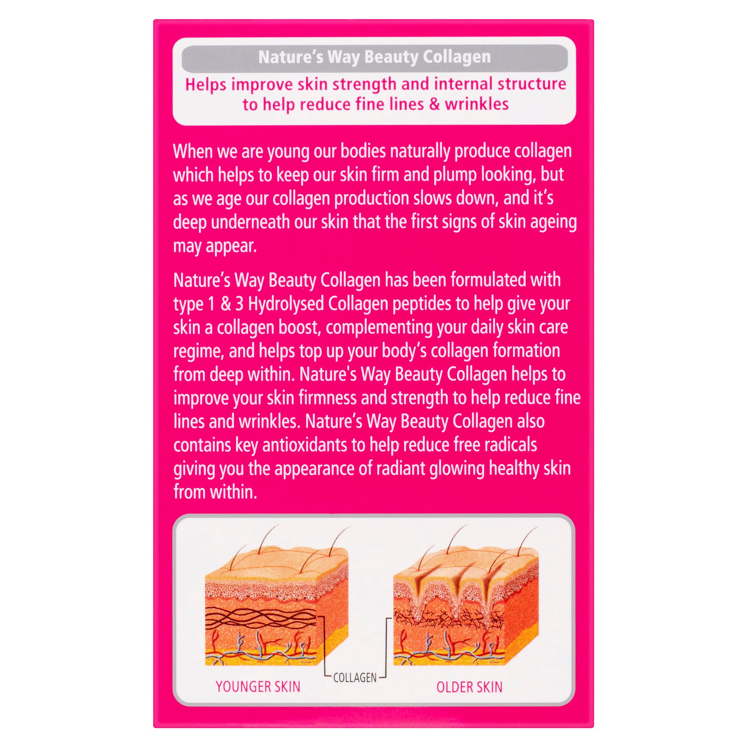Nature's Way Beauty Collagen 60 tablets - Image 2