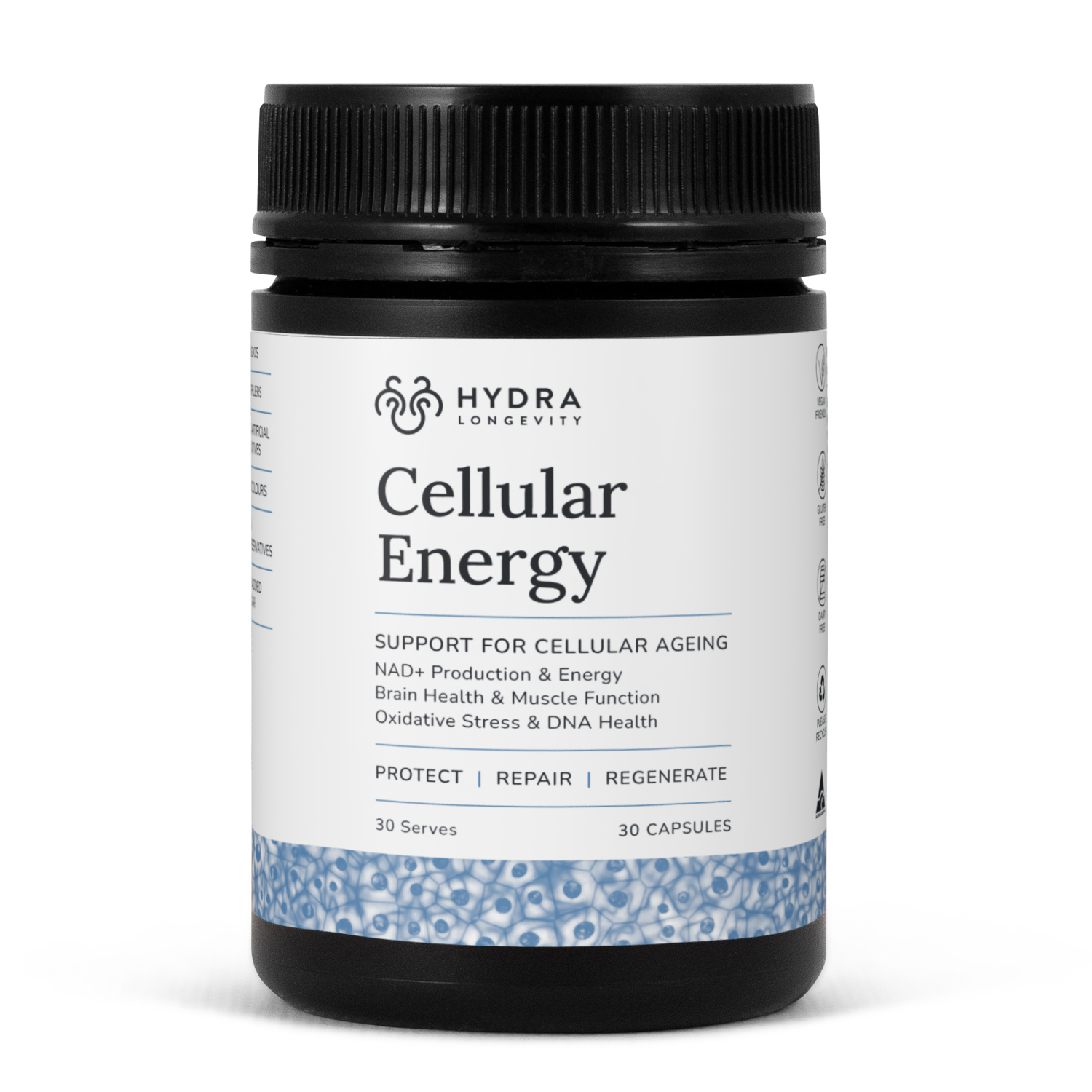 Hydra Longevity Cellular Energy 30 capsules
