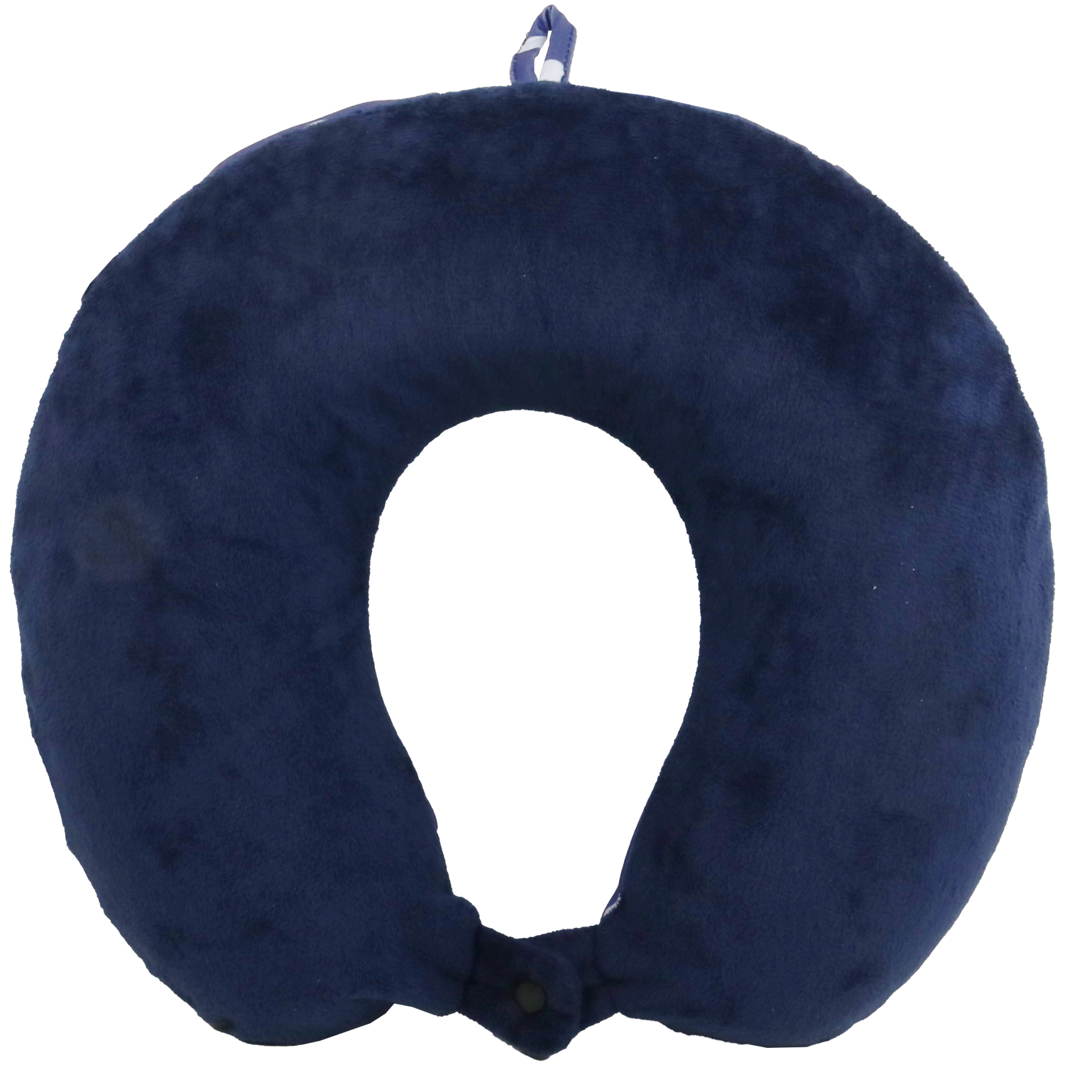 Wicked Sista Memory Foam Travel Pillow Denim Polka 1 each - Image 2