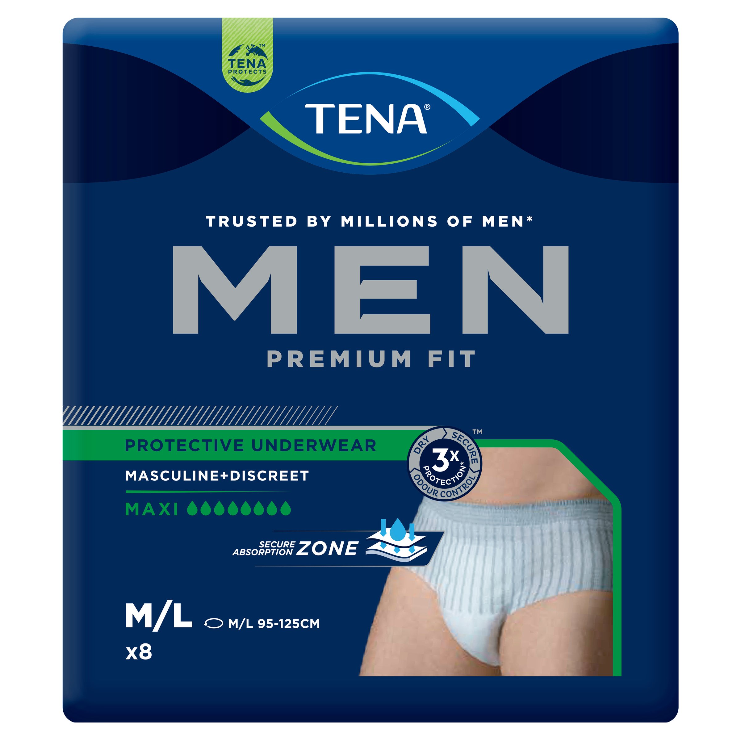 Tena Pants Men Moderate to Heavy Level 4 - 8 pack - Image 7