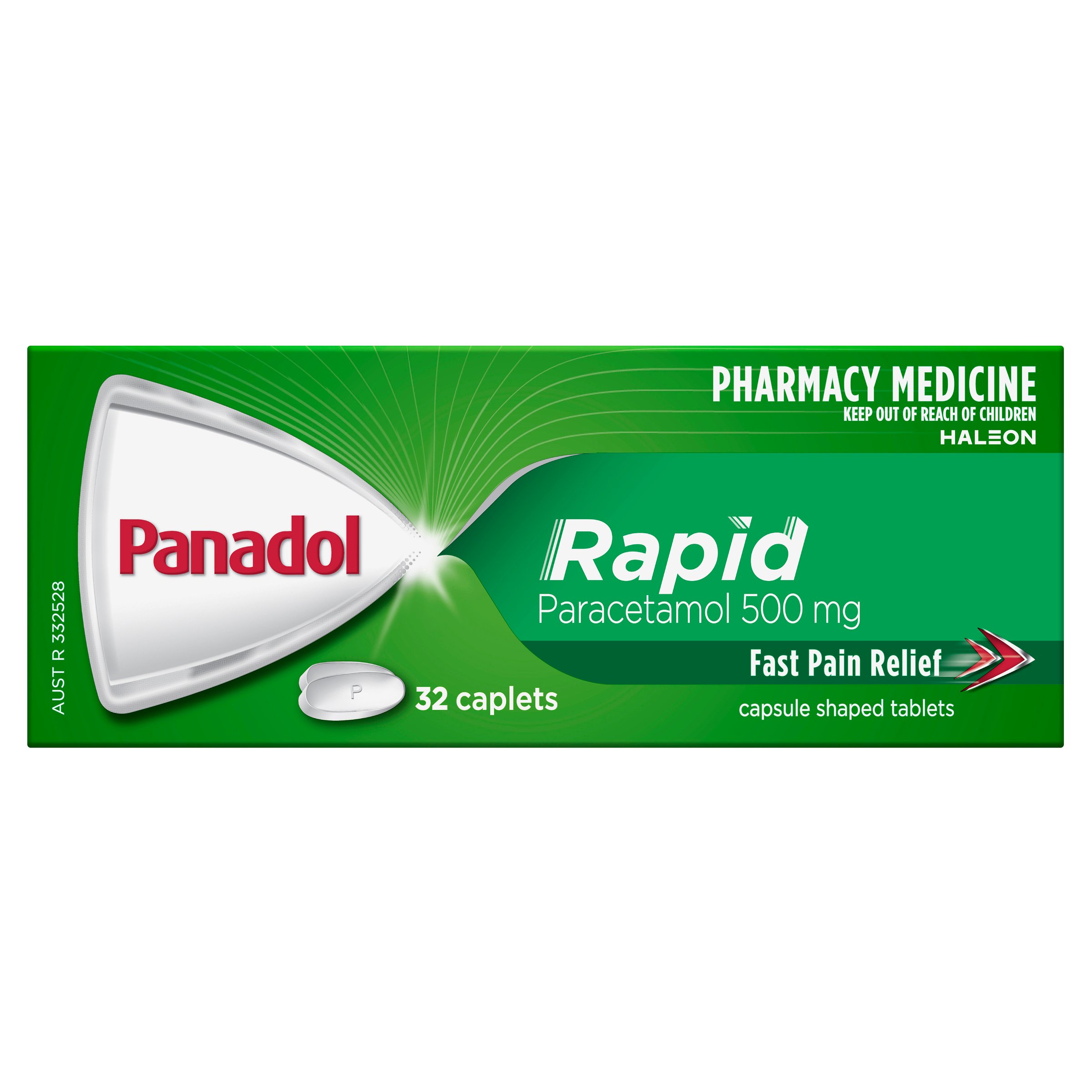 Panadol Rapid 500mg - 32 caplets - Image 1