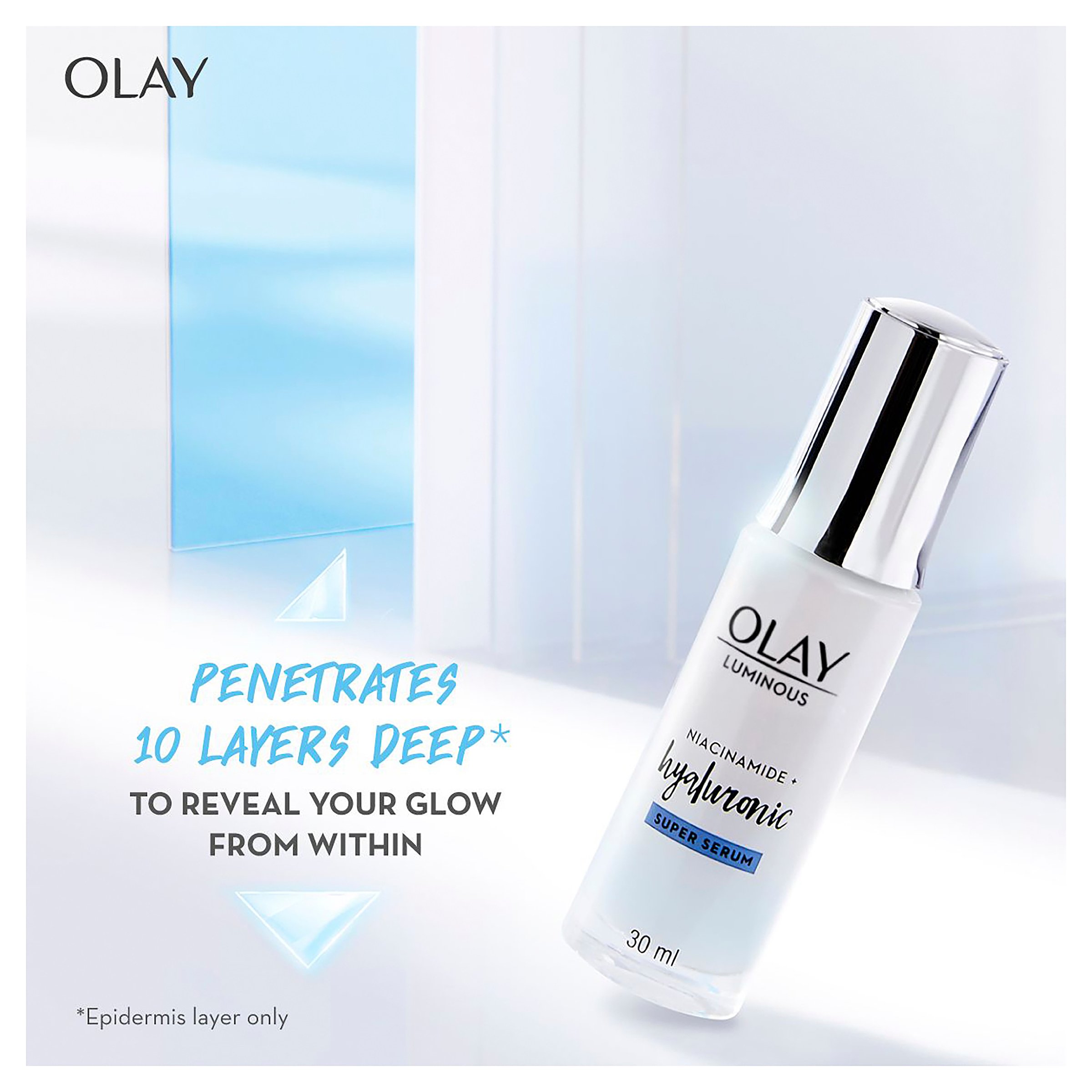 Olay Luminous Niacinamide + Hyaluronic Super Serum 30ml - Image 6