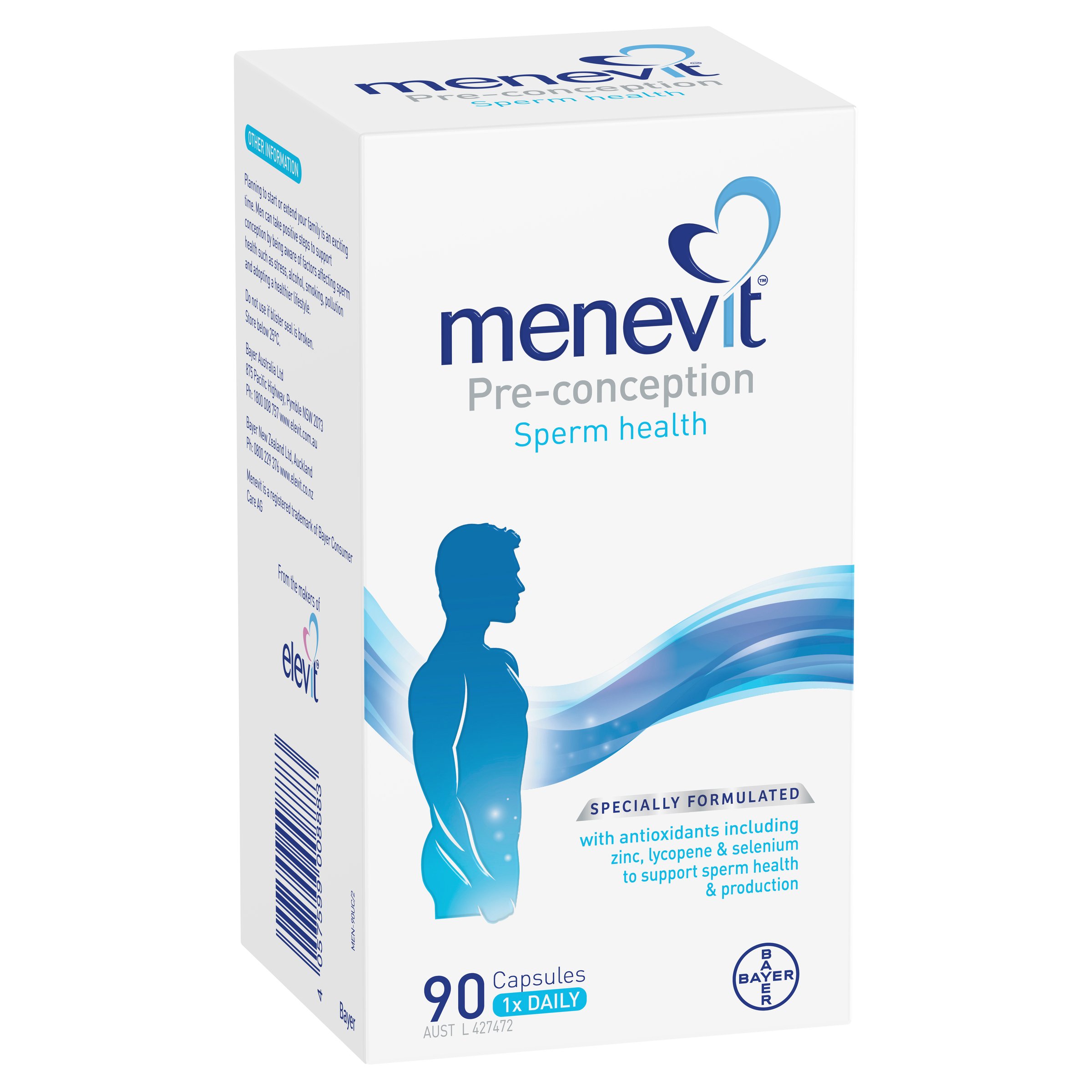 Menevit Pre-Conception & Sprem Health 90 capsules - Image 6