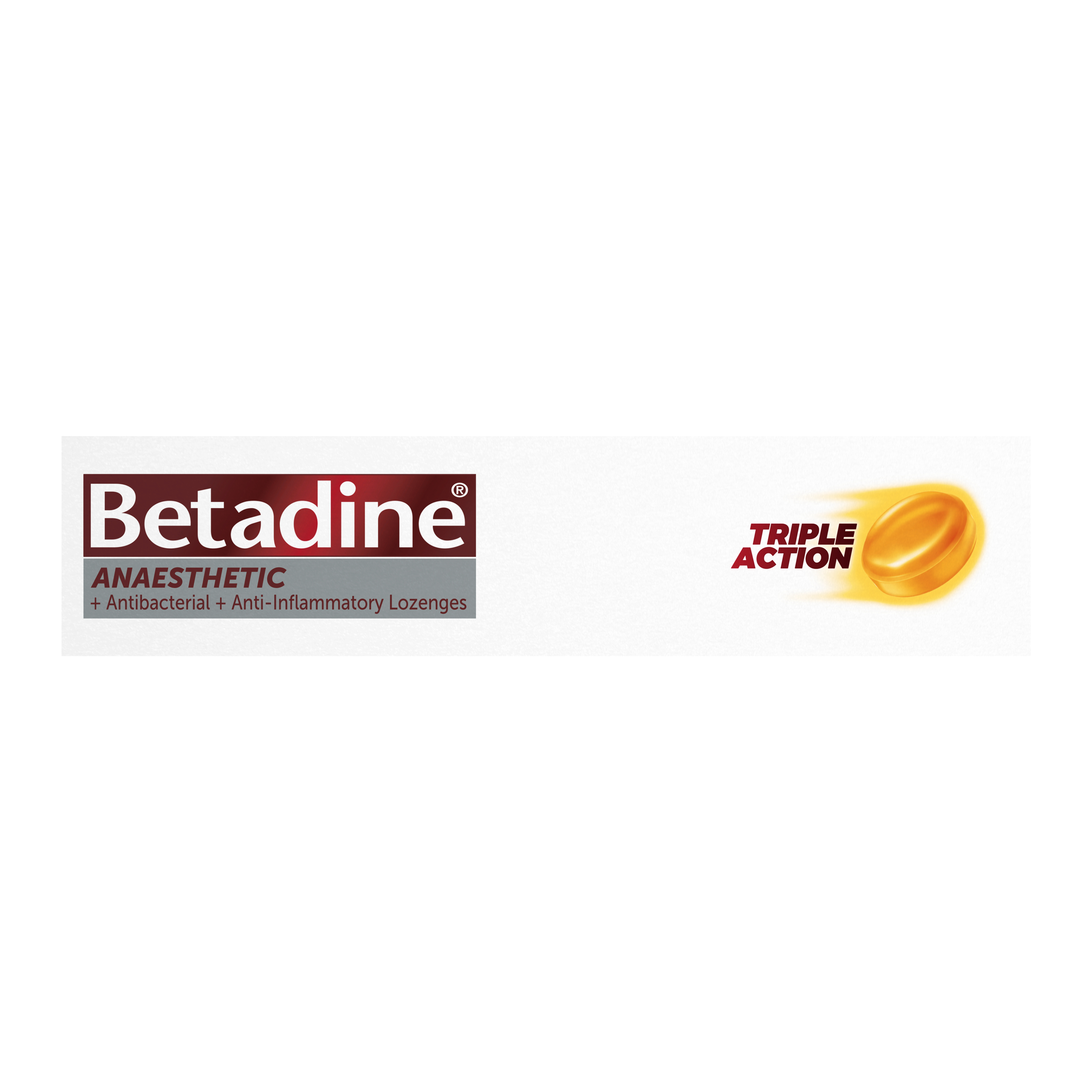 Betadine Anaesthetic + Antibacterial + Anti-Inflammatory - Honey & Lemon 16 lozenge - Image 3