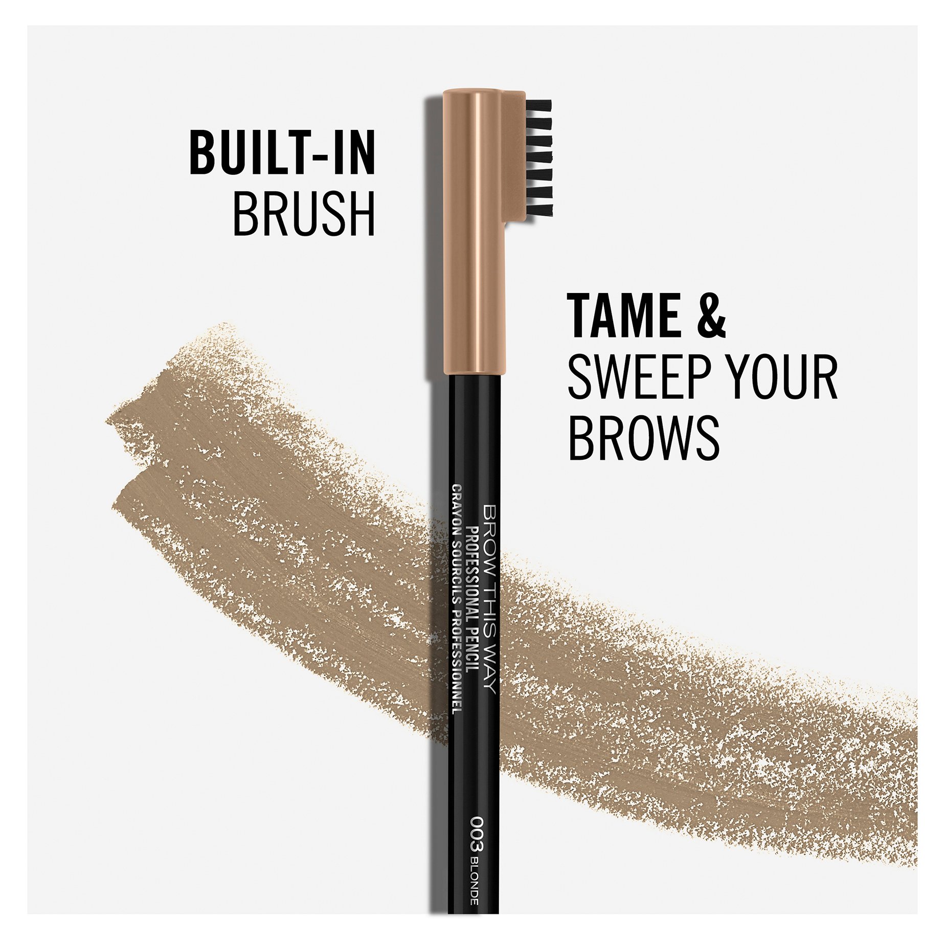 Rimmel Brow This Way Professional Pencil #003 Blonde 1 each - Image 3