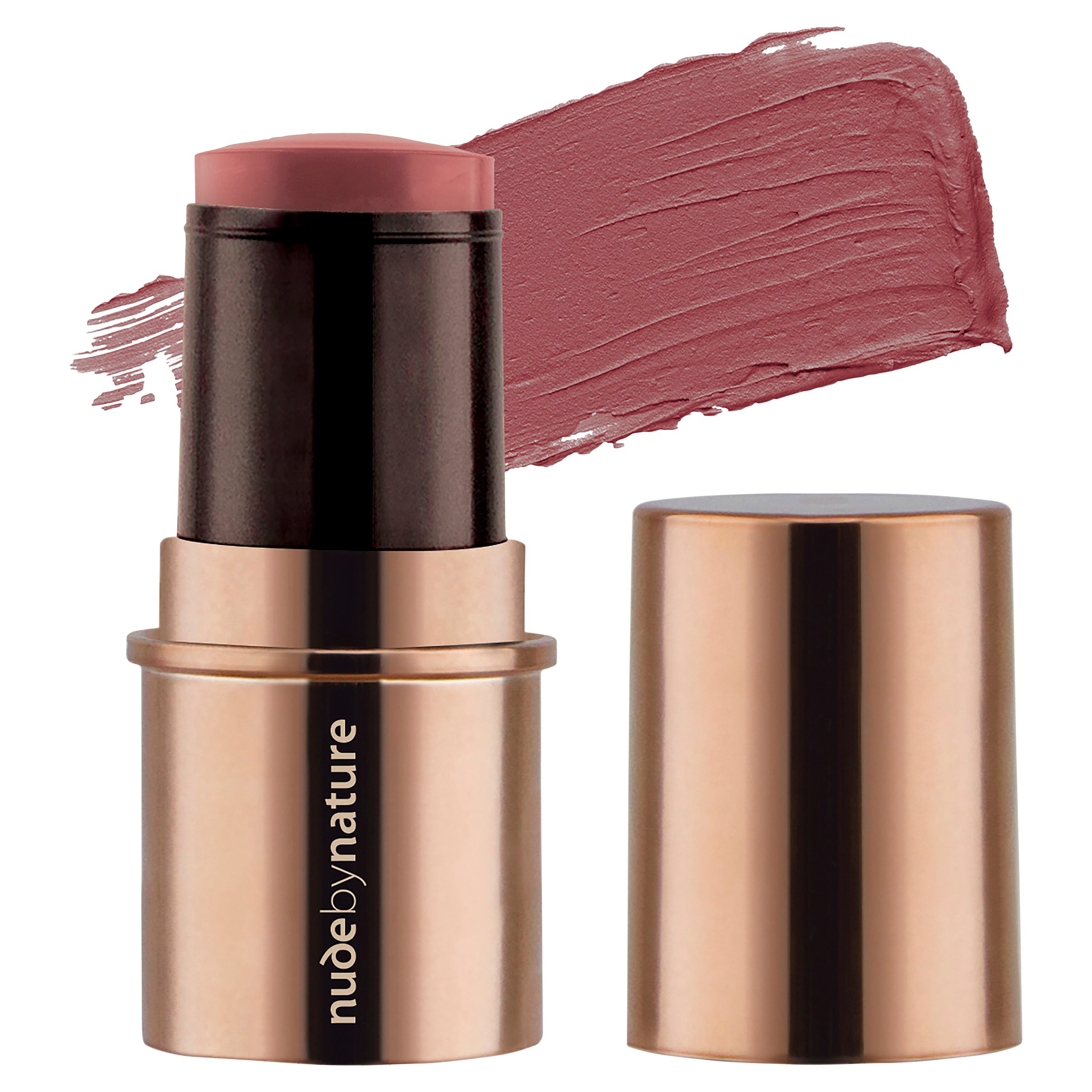 Nude By Nature Hydra Stick Lip & Cheek Colour 01 Nude Berry 6g - Image 3