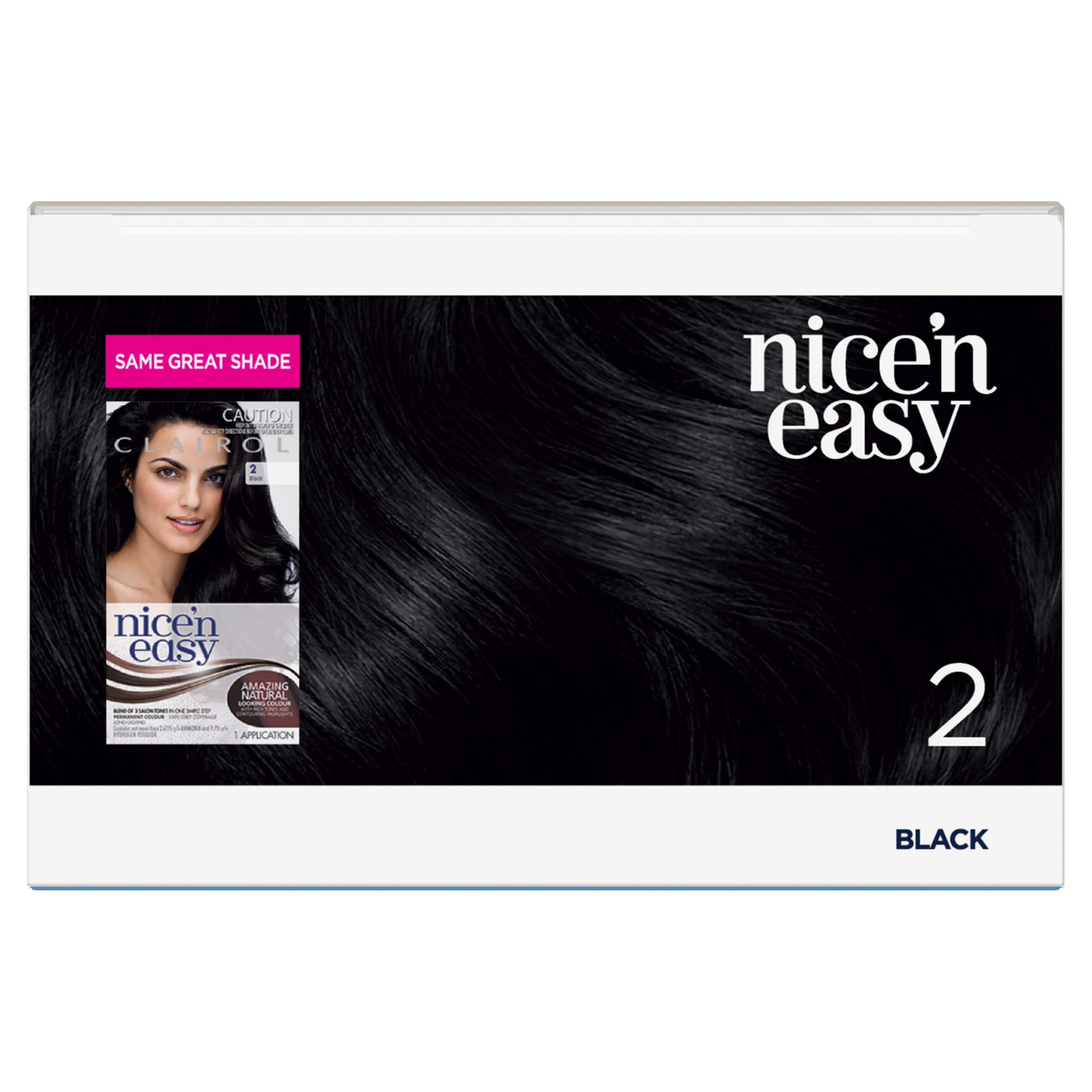 Clairol Nice'n Easy 2 Natural Black 1 pack - Image 5
