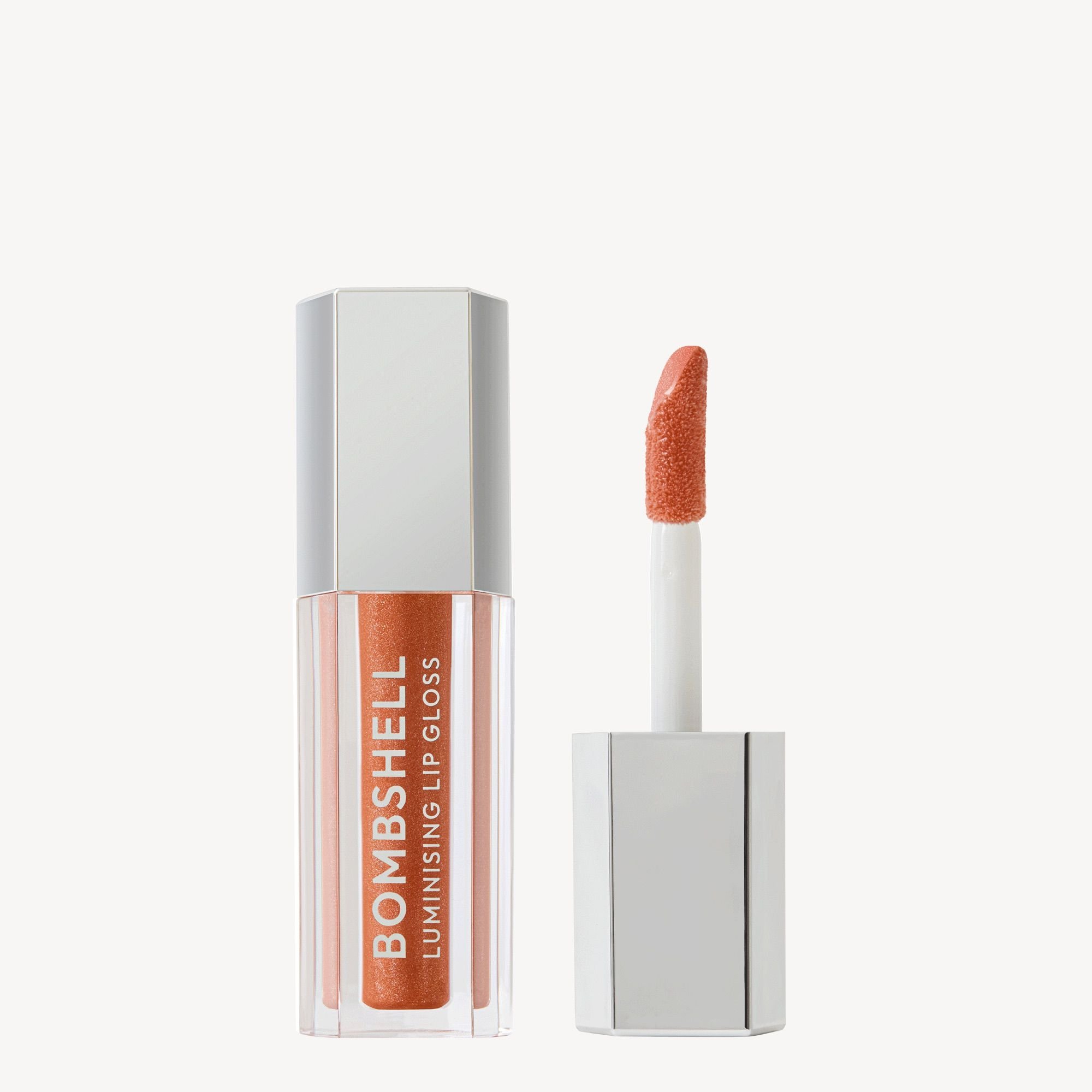 Designer Brands Bombshell Luminising Lip Gloss - Honey Glow 5ml - Image 1