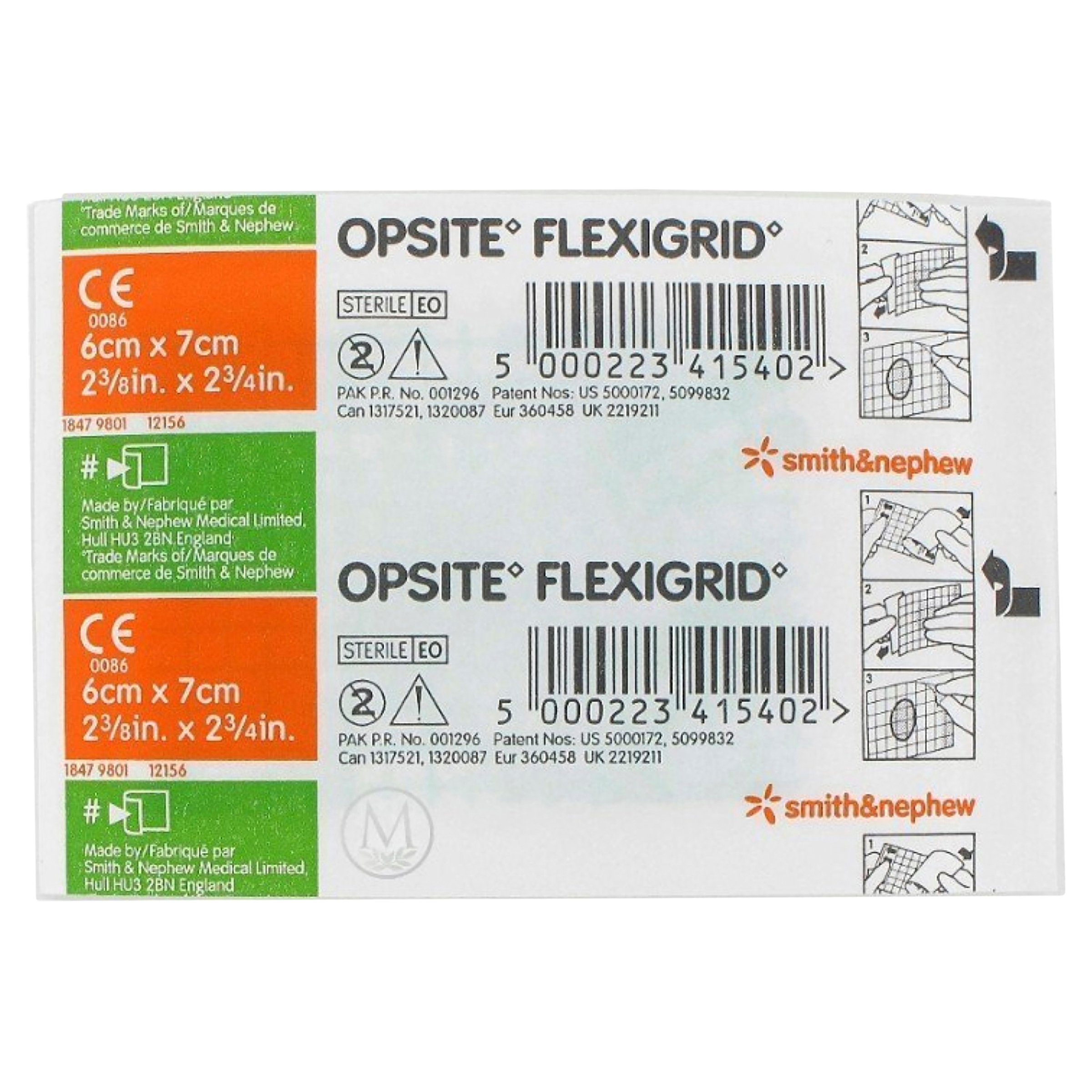 Opsite Flexigrid 6cm X 7cm - 1 each - Image 1