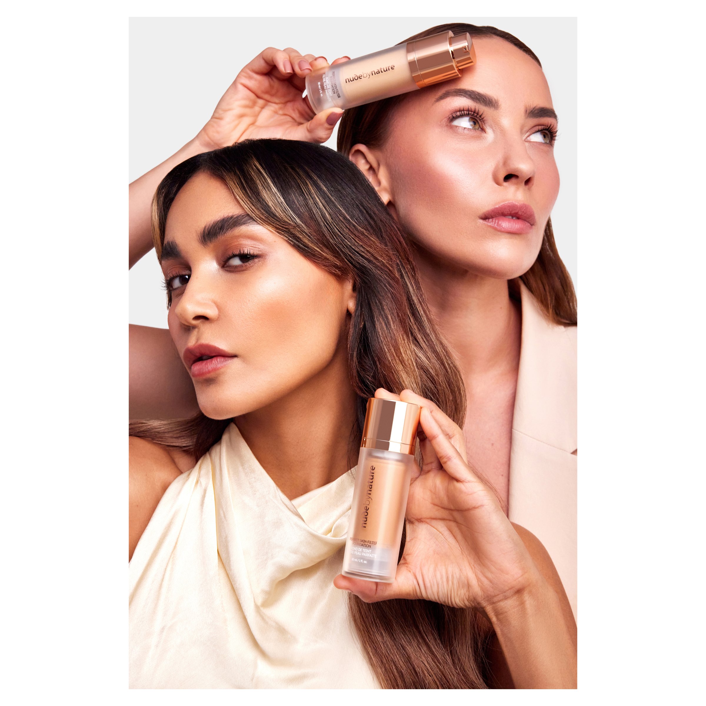 Nude By Nature Perfect Skin Filter Foundation N6 Olive 30g - Image 4