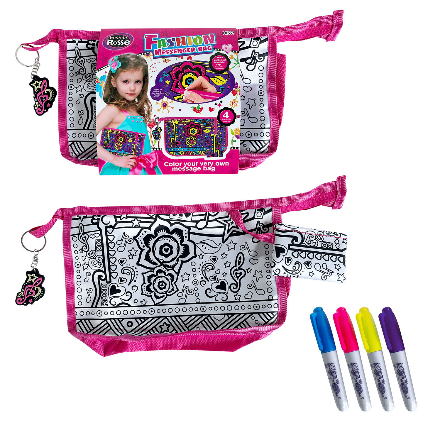 Lenan Toys Colour In Fashion Bag 1 each
