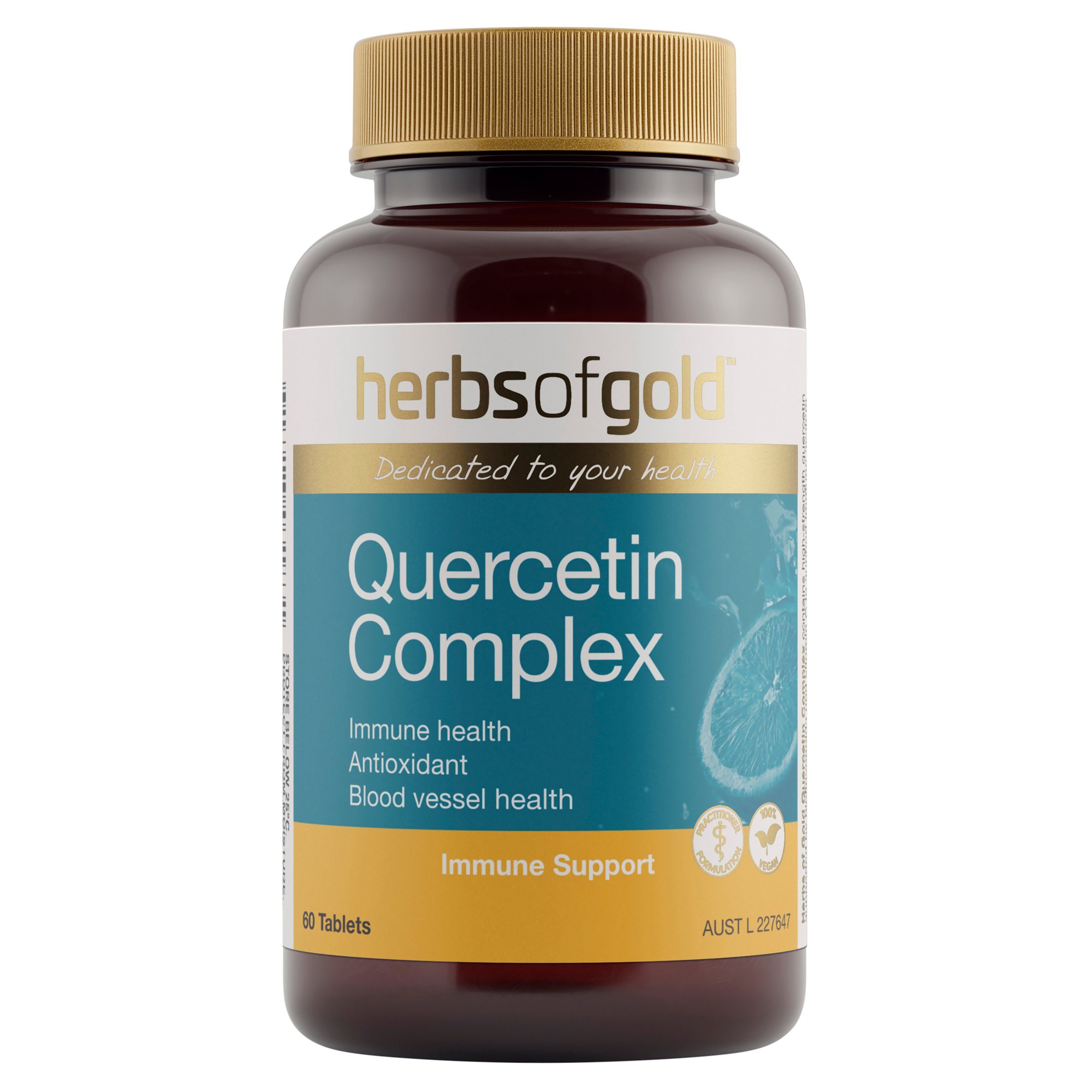 Herbs of Gold Quercetin Complex 60 tablets - Image 1