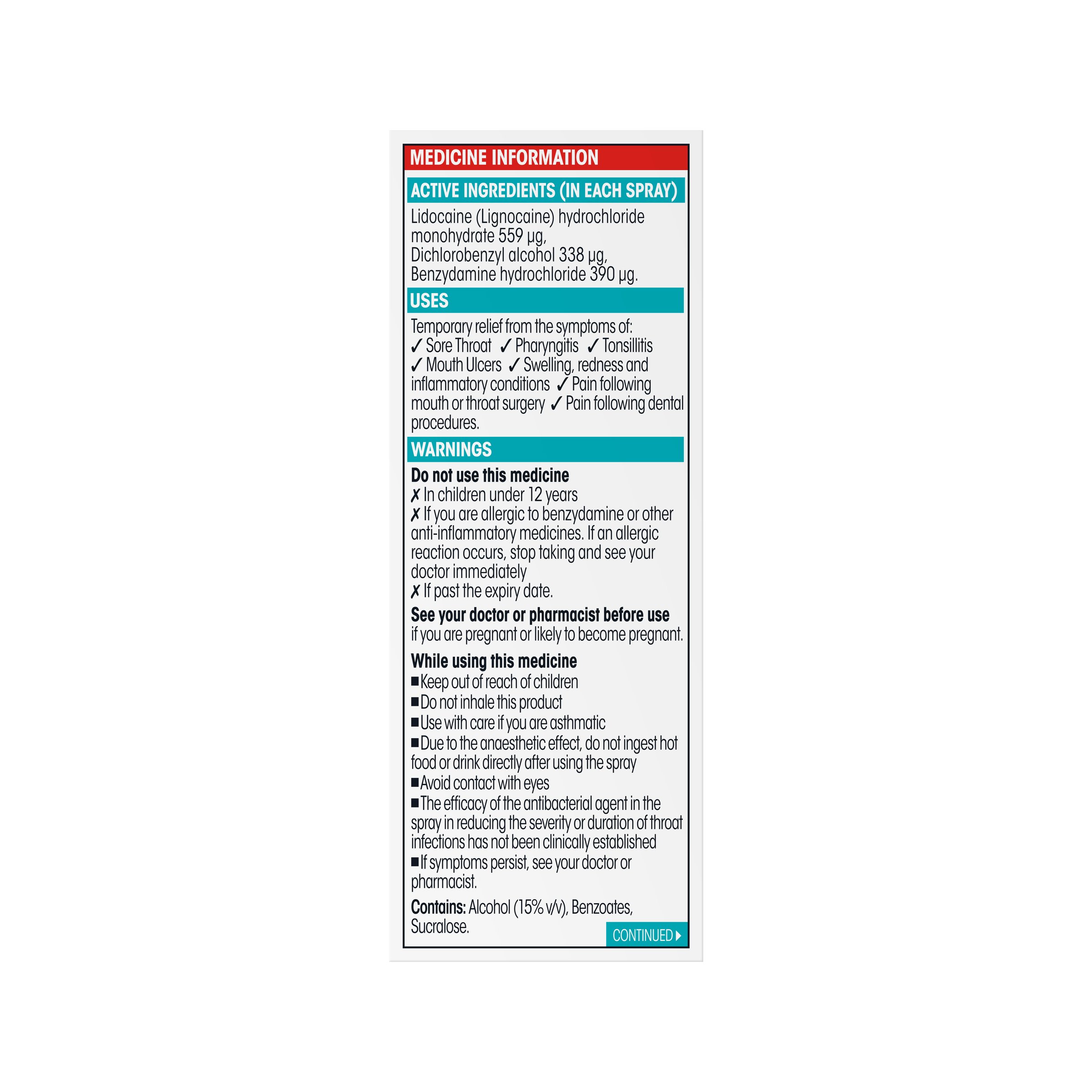 Difflam Plus Anaesthetic Spray 30ml - Image 2