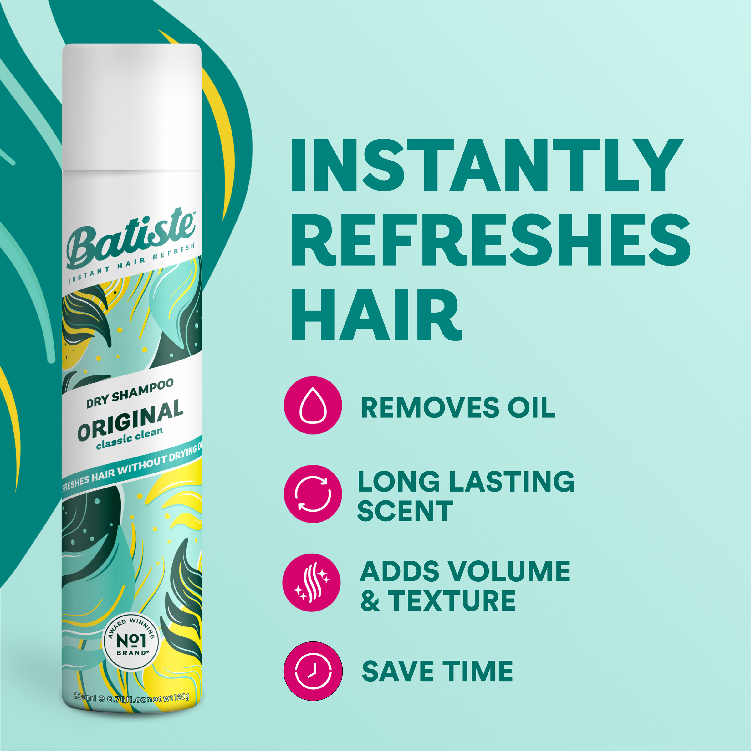 Batiste Dry Shampoo Original 200ml - Image 10