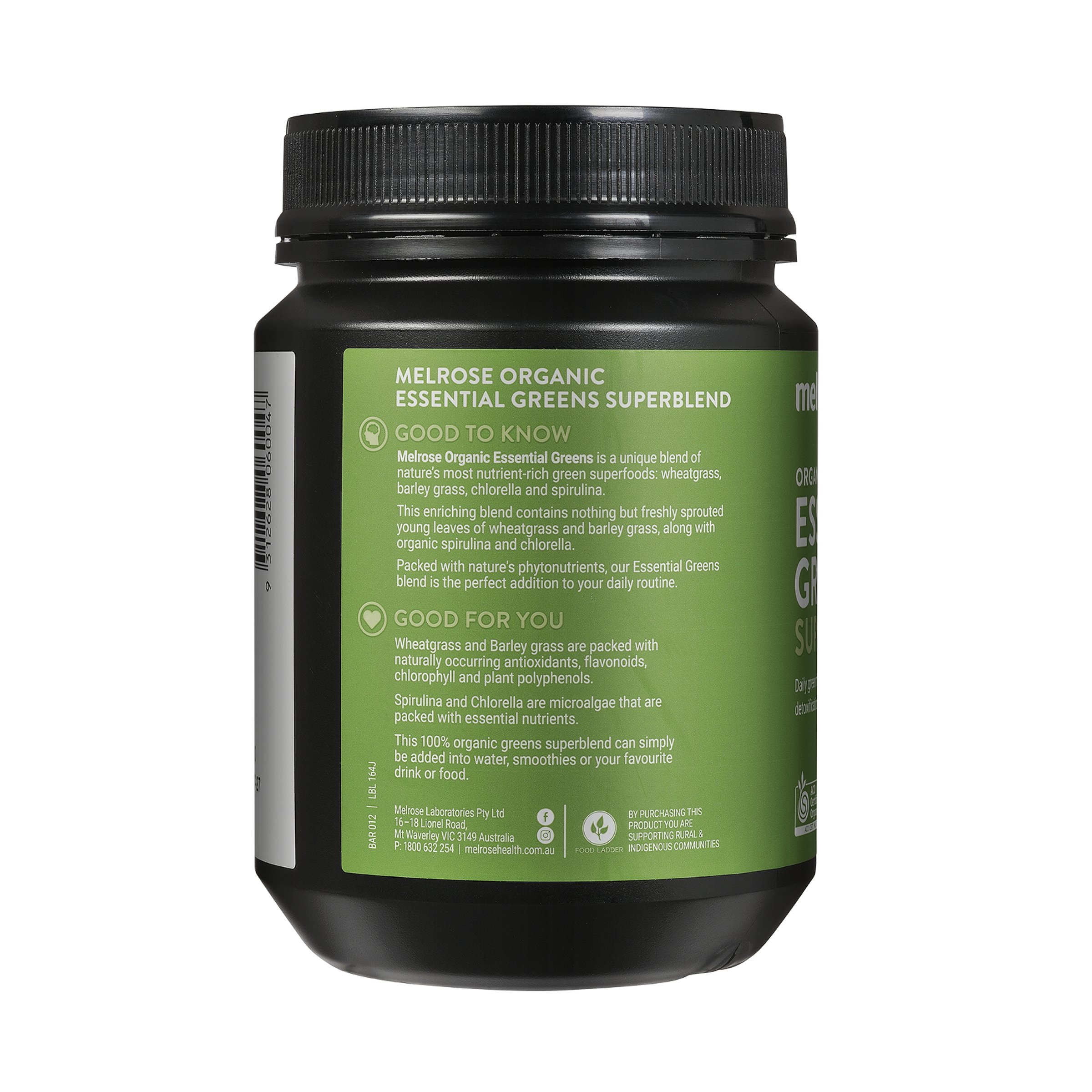 Melrose Organic Essential Greens 200g - Image 3