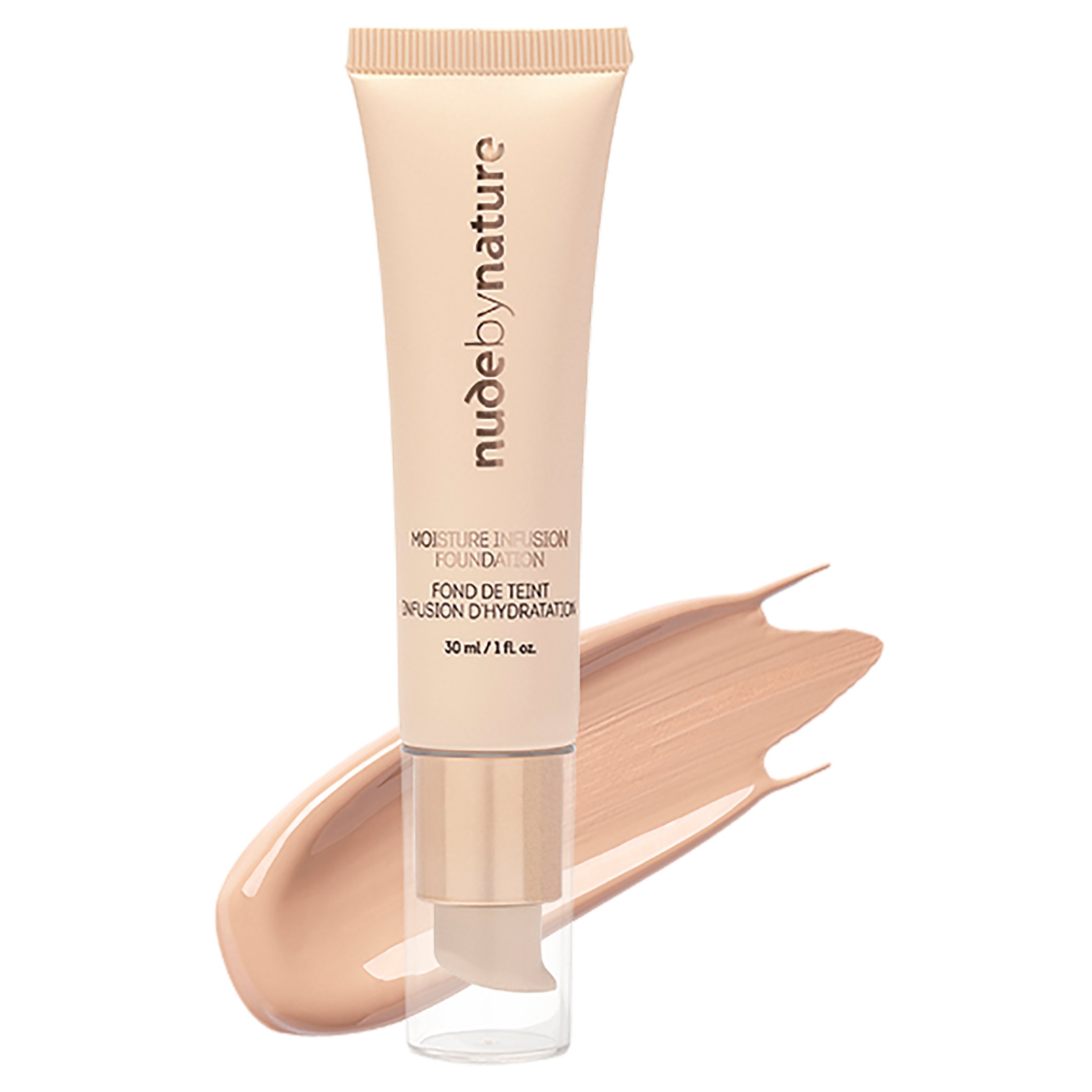 Nude By Nature Moisture Infusion Foundation N3 Almond 30ml - Image 4