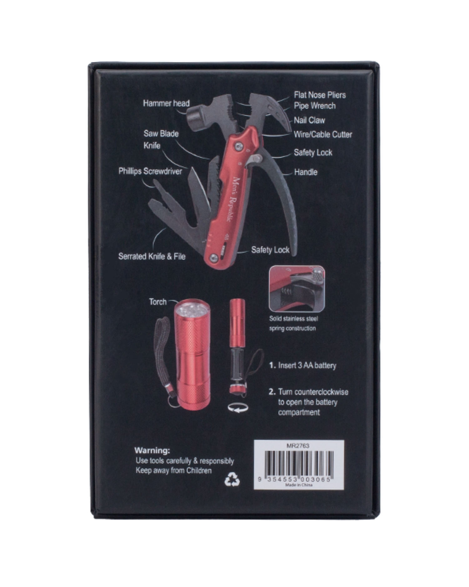 Men's Republic Multifunction Hammer And Torch 1 each - Image 2