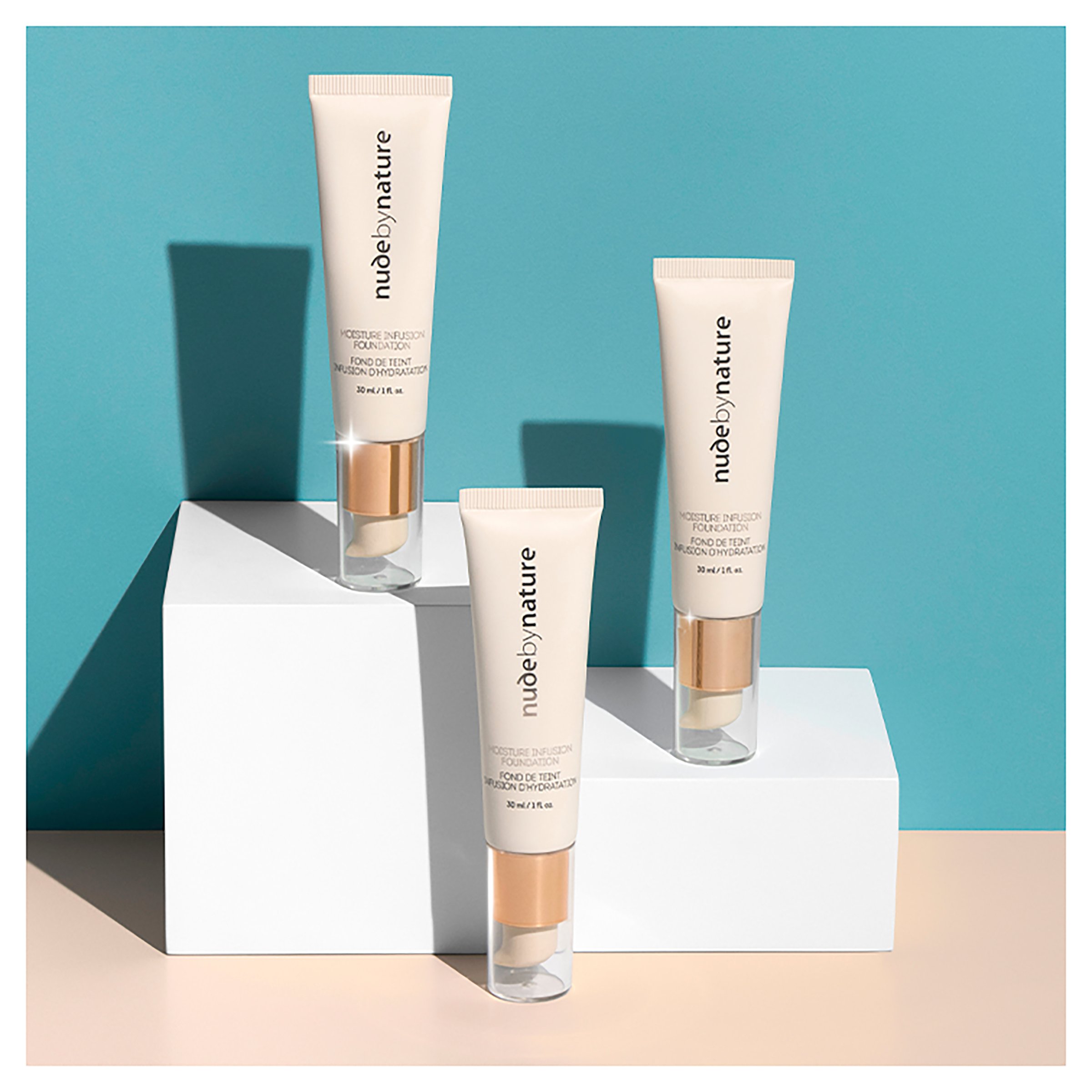 Nude By Nature Moisture Infusion Foundation N3 Almond 30ml - Image 5
