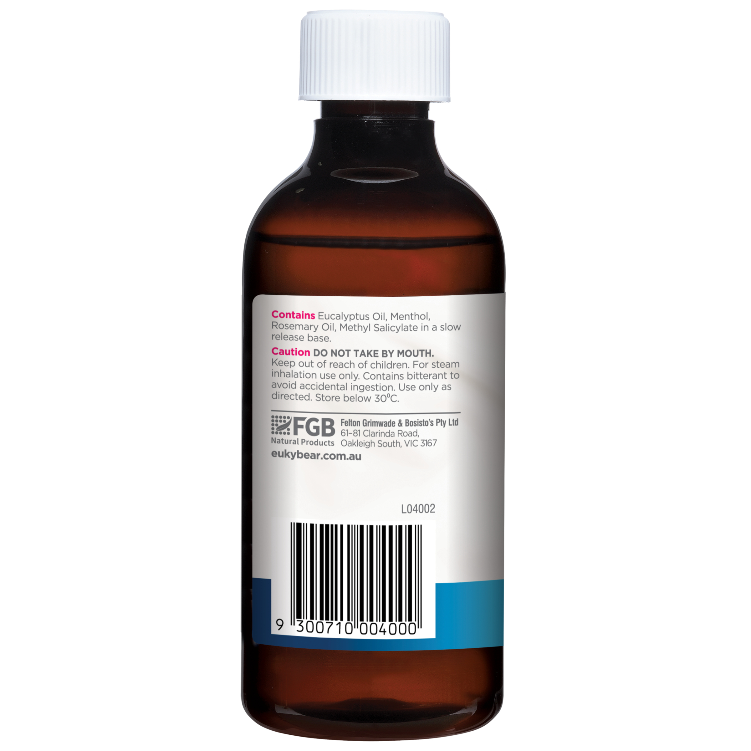Euky Bear Inhalant For Use With Steam Inhalation Unit 200ml - Image 3