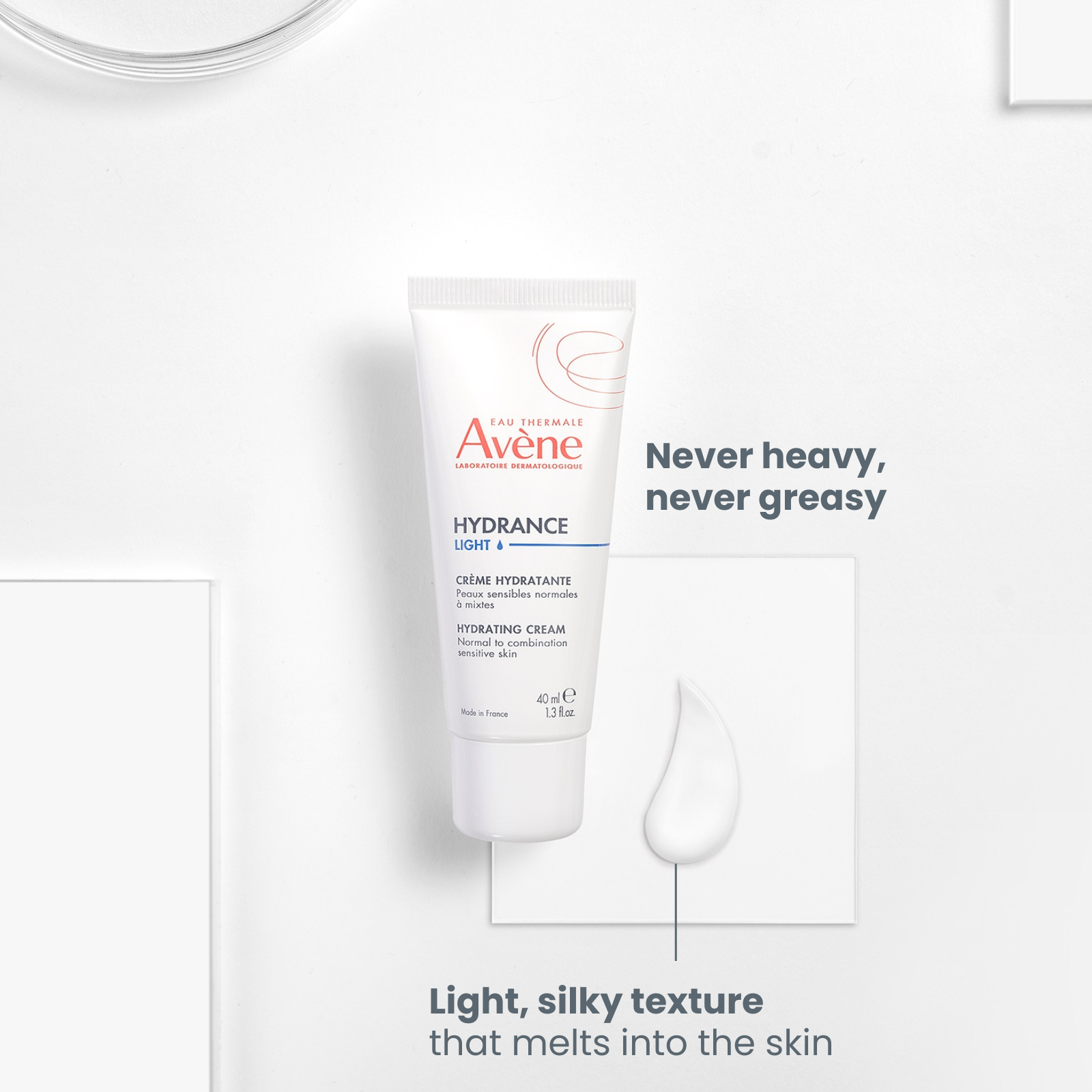Avene Hydrance Hydrating Light Cream 40ml - Image 3
