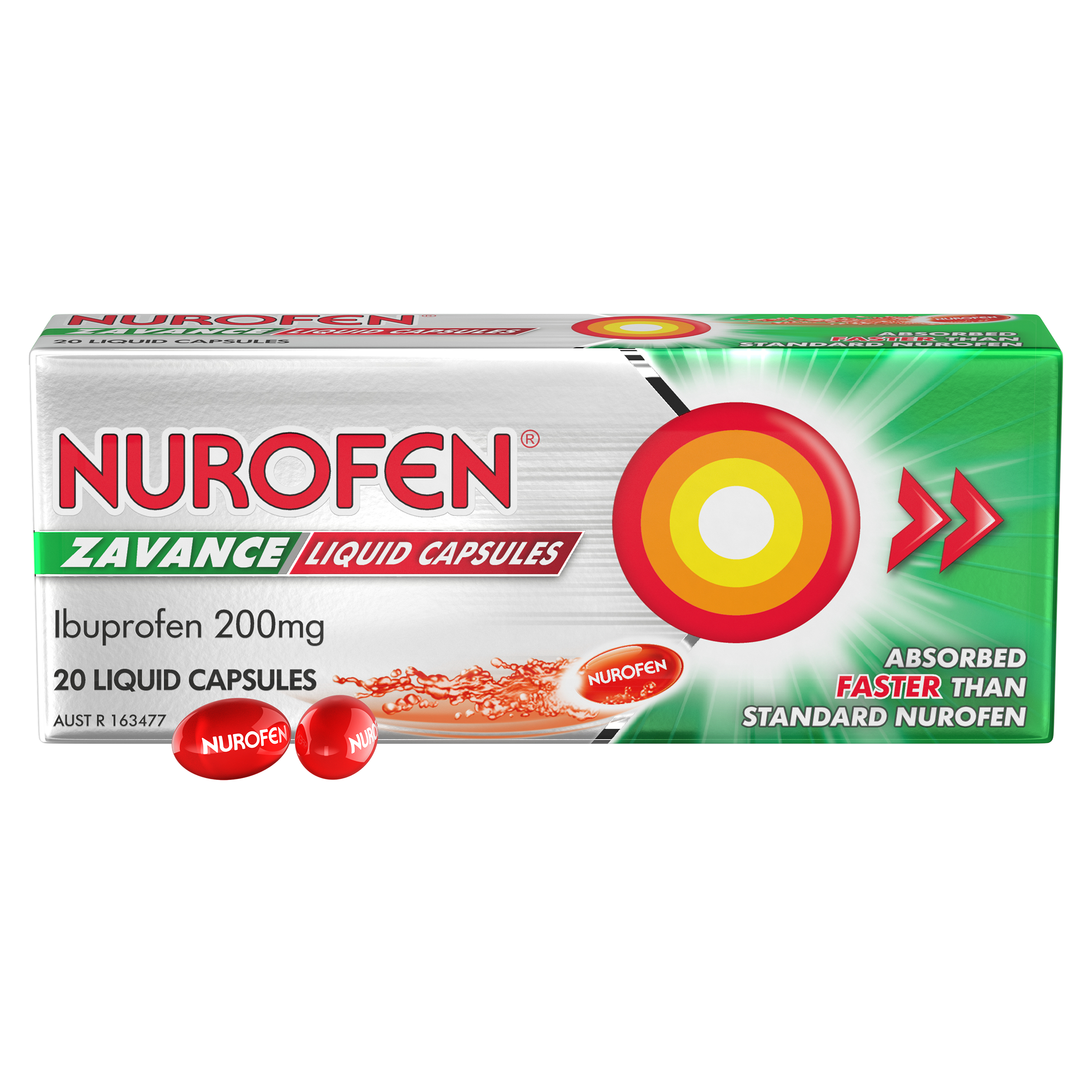 Nurofen Zavance 200mg - 20 liquid capsules - Image 4