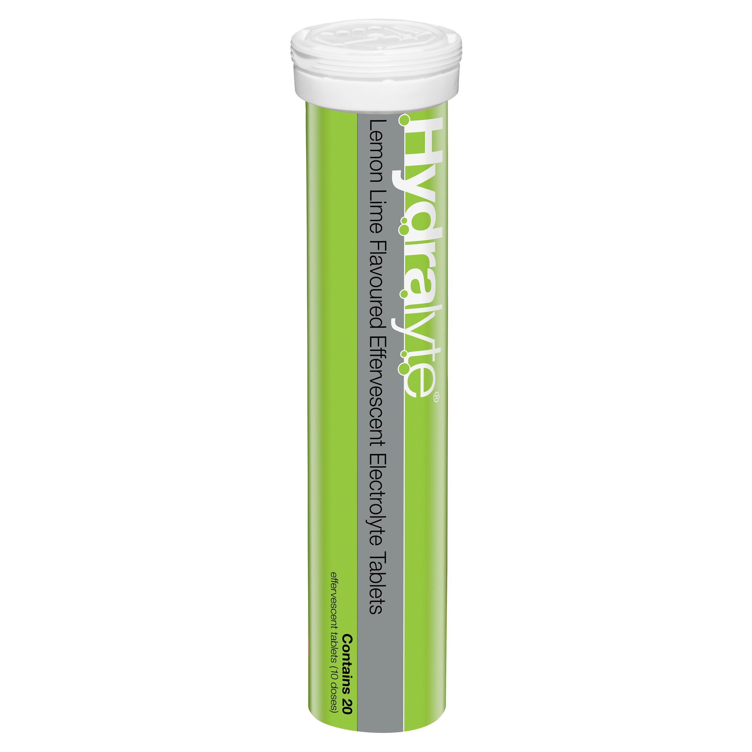 Hydralyte Effervescent Lemon Lime 20 tablets - Image 9
