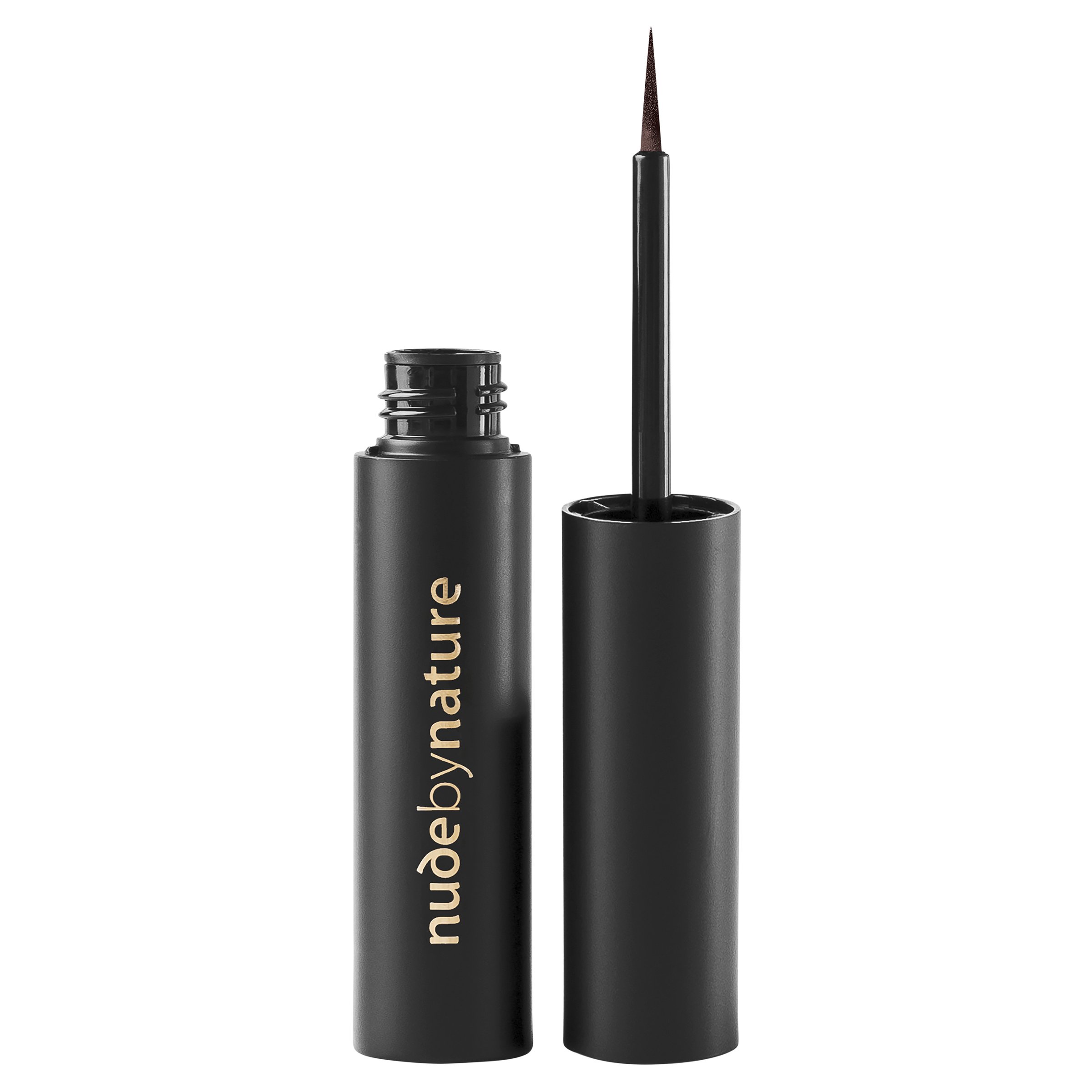 Nude By Nature Pro Definition Liquid Eyeliner 02 Brown - 6ml - Image 1