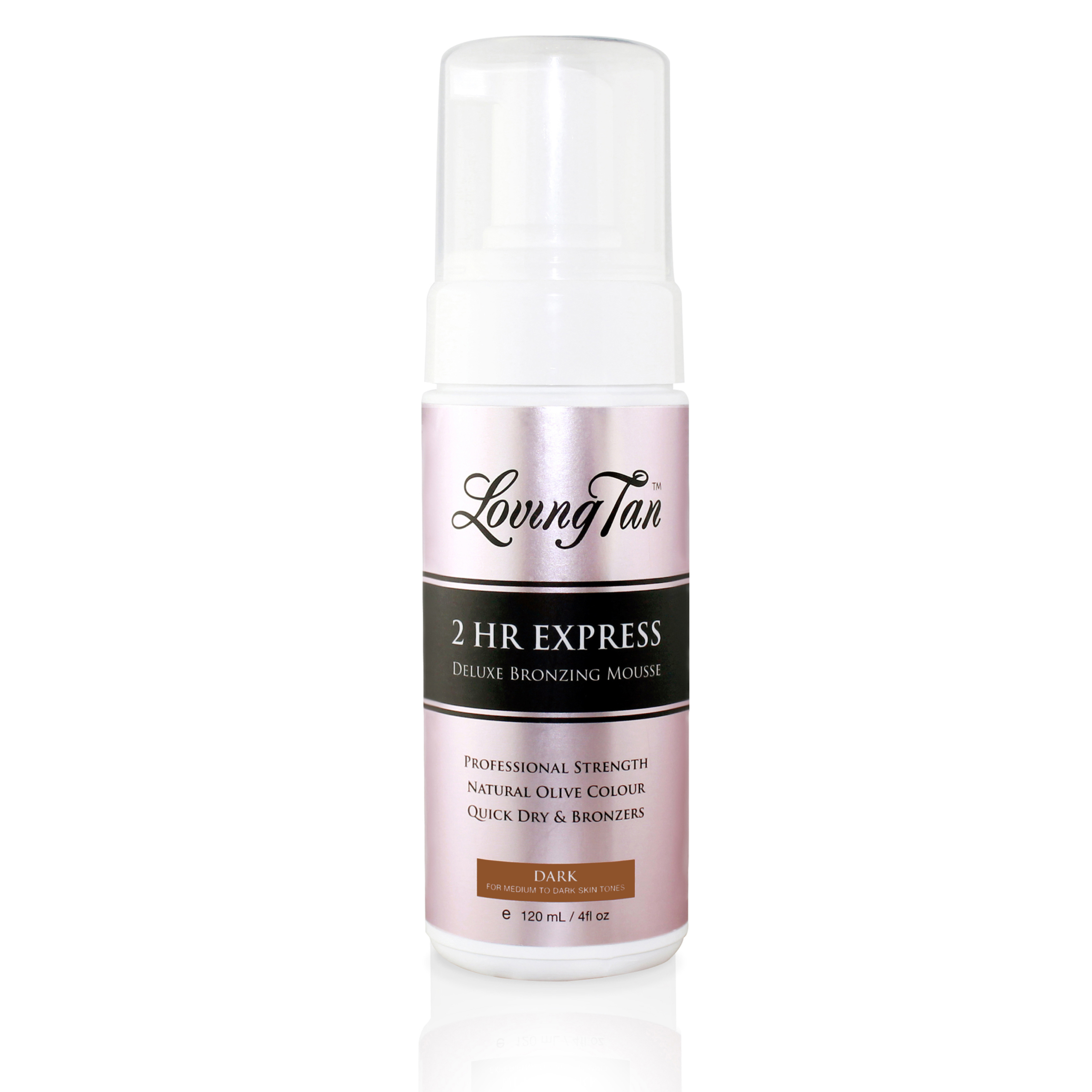 Loving Tan 2 Hour Express Dark Bronzing Mousse 120ml - Image 1