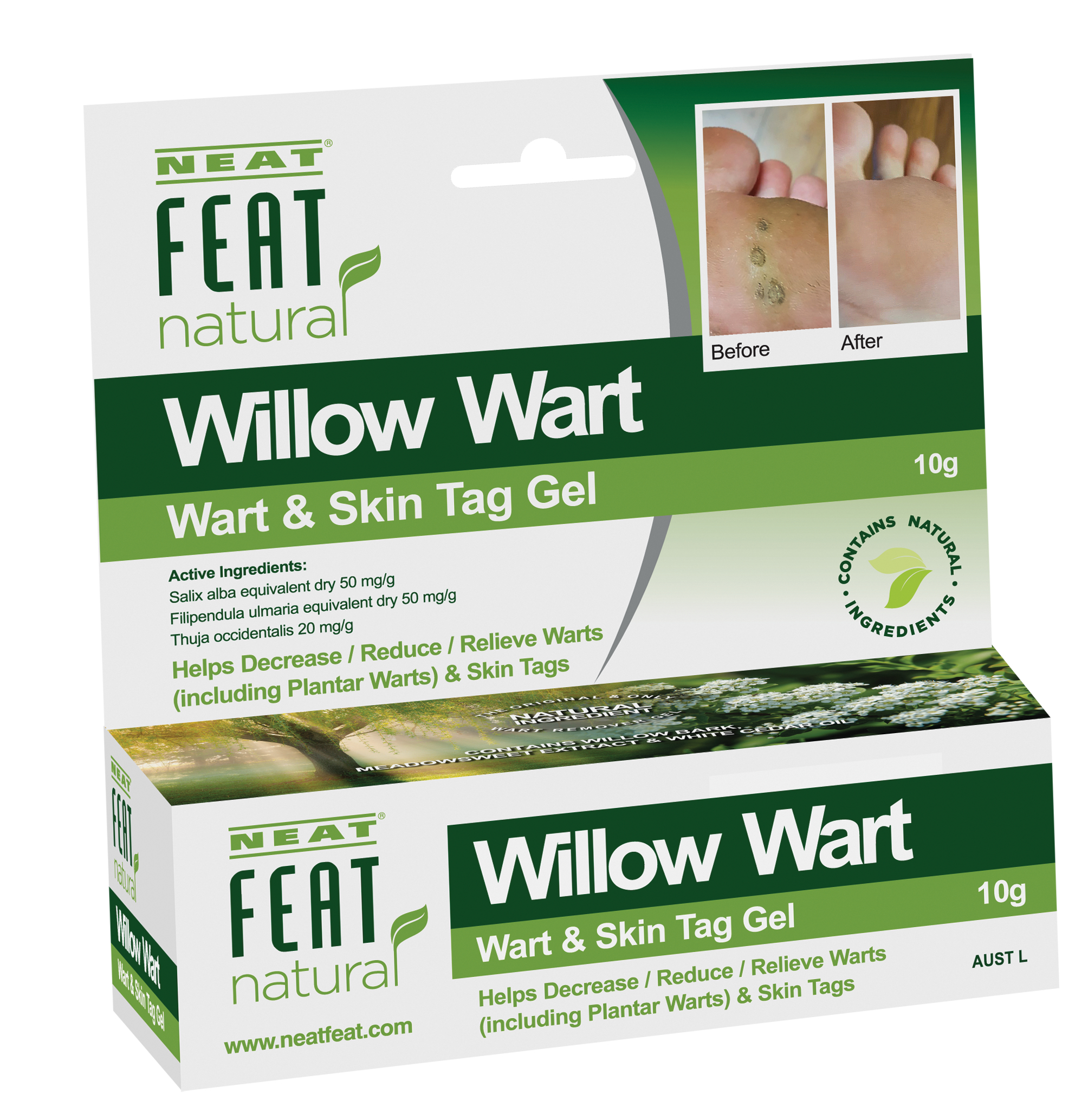 Neat Feat Natural Willow Wart Remedy 10g - Image 2