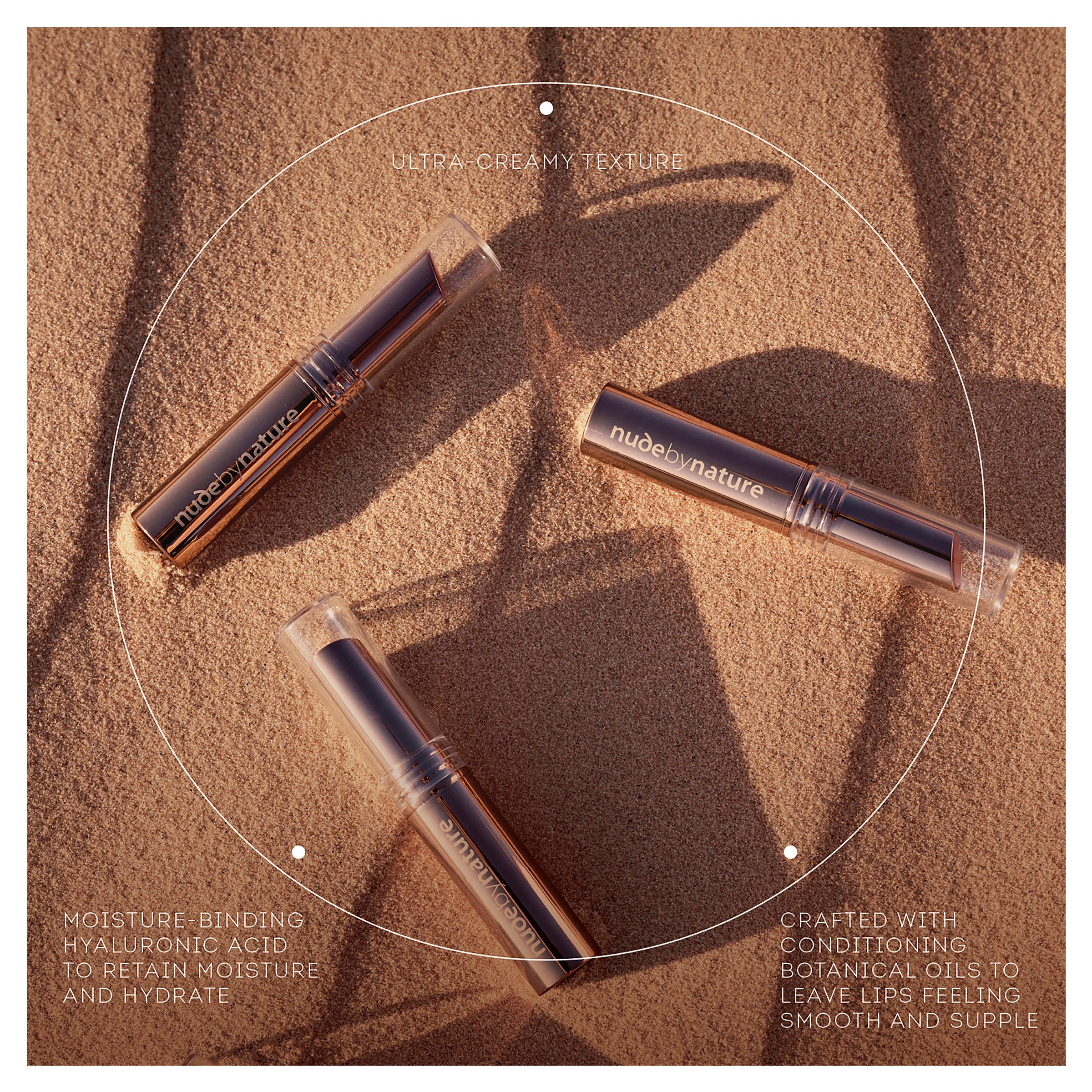 Nude By Nature Tinted Lip Butter 01 Blush 2.75g - Image 3