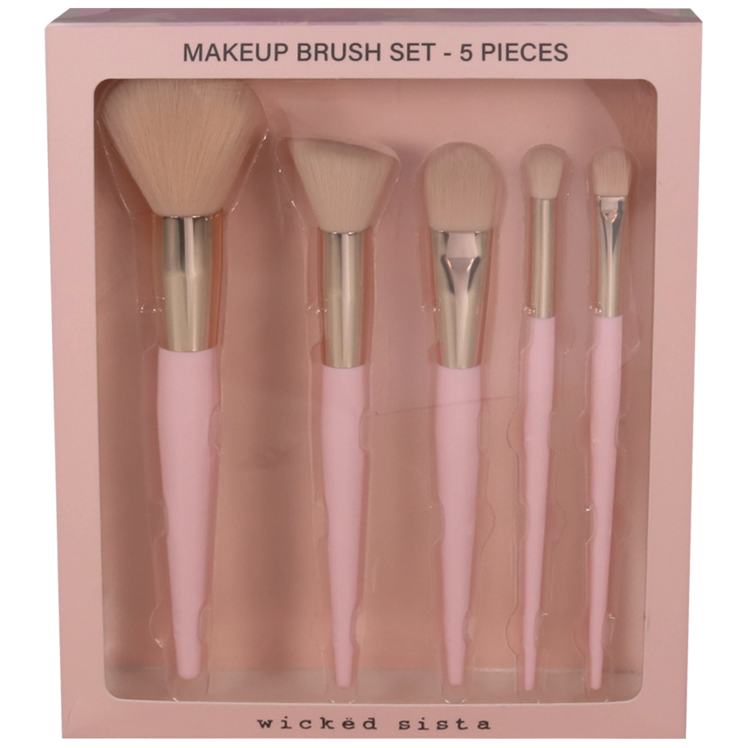 Wicked Sista Makeup Brush Set 5 piece - Image 1