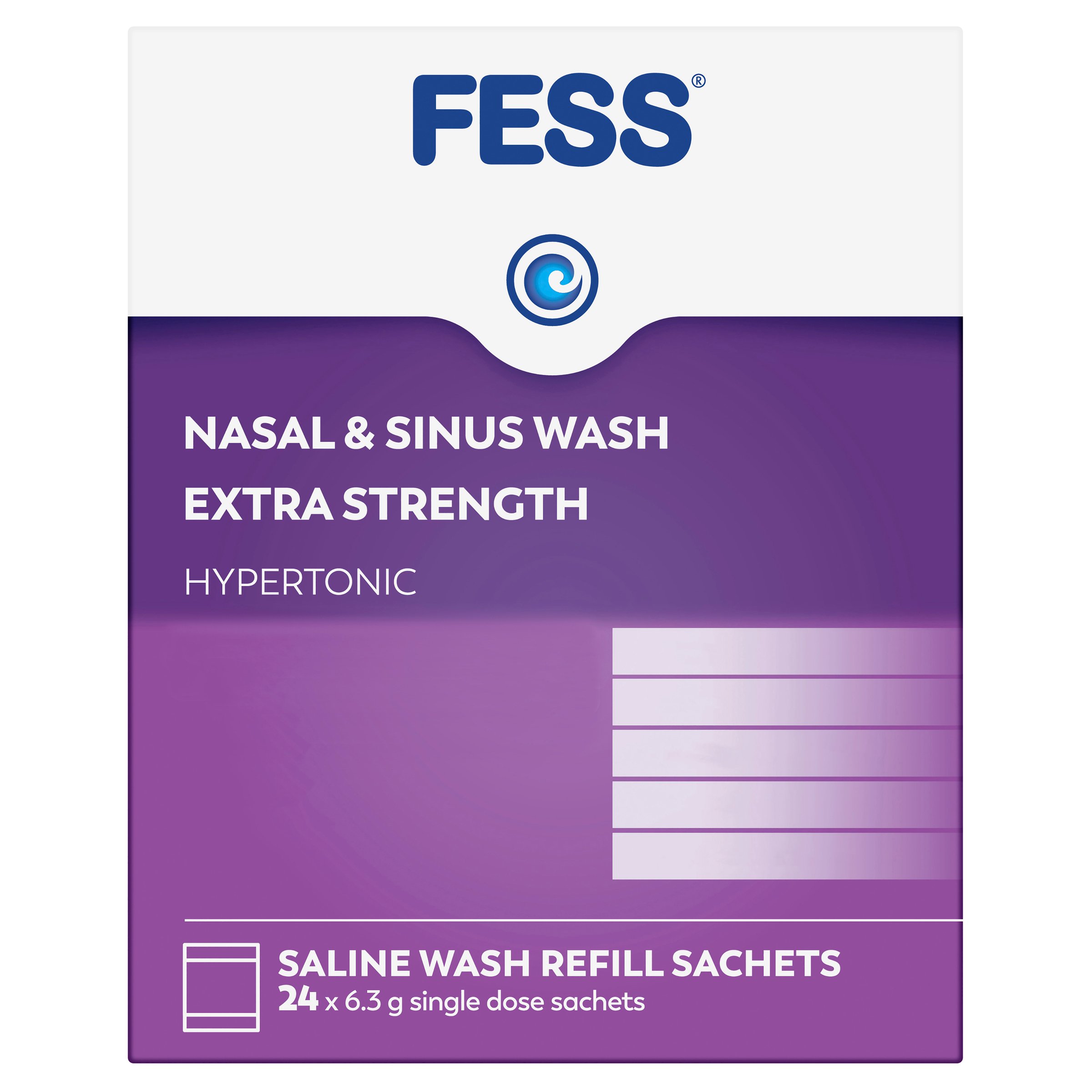 Fess Nasal & Sinus Wash Extra Strength Refill 24 sachets - Image 8