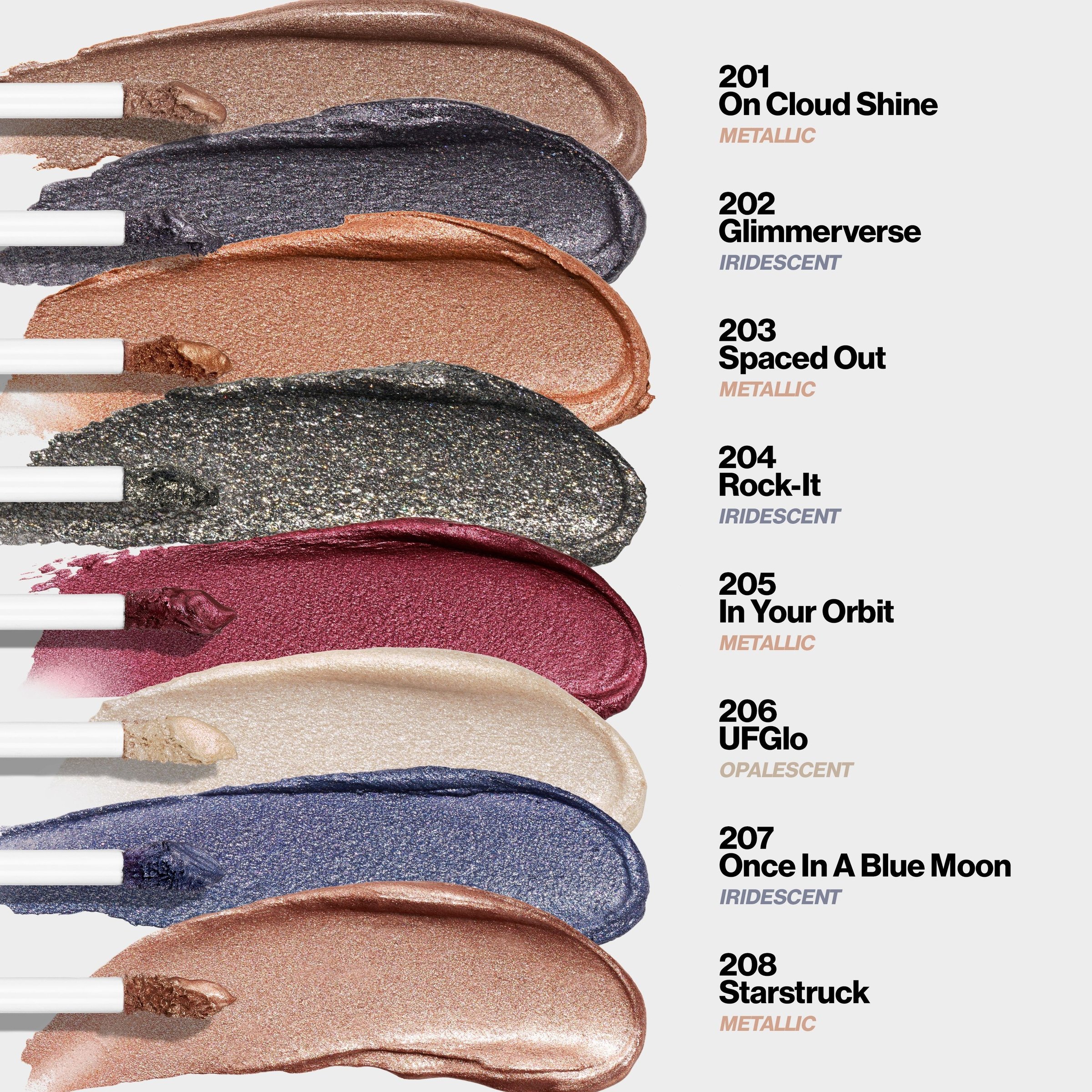 Revlon Glimmer Liquid Shadow Once In A Blue Moon 3ml - Image 6