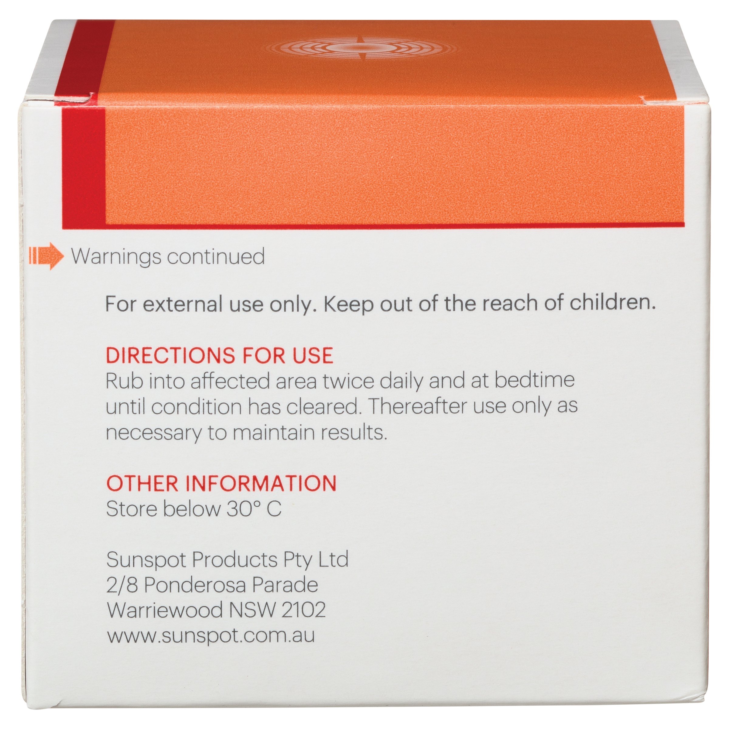 John Plunkett's Sunspot Cream 100g - Image 2
