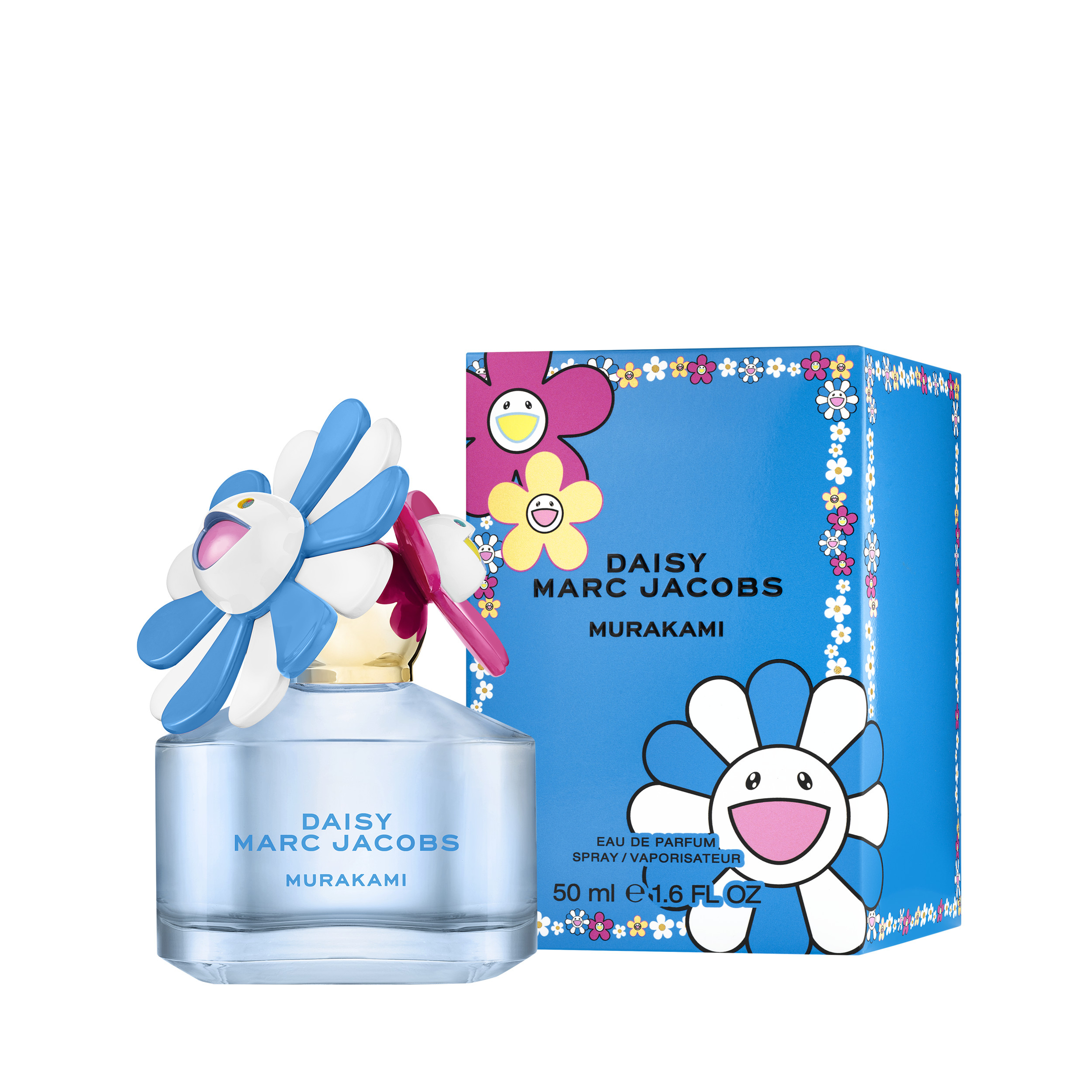 Marc Jacobs Daisy Murakami Blue EDP Spray 50ml - Image 3