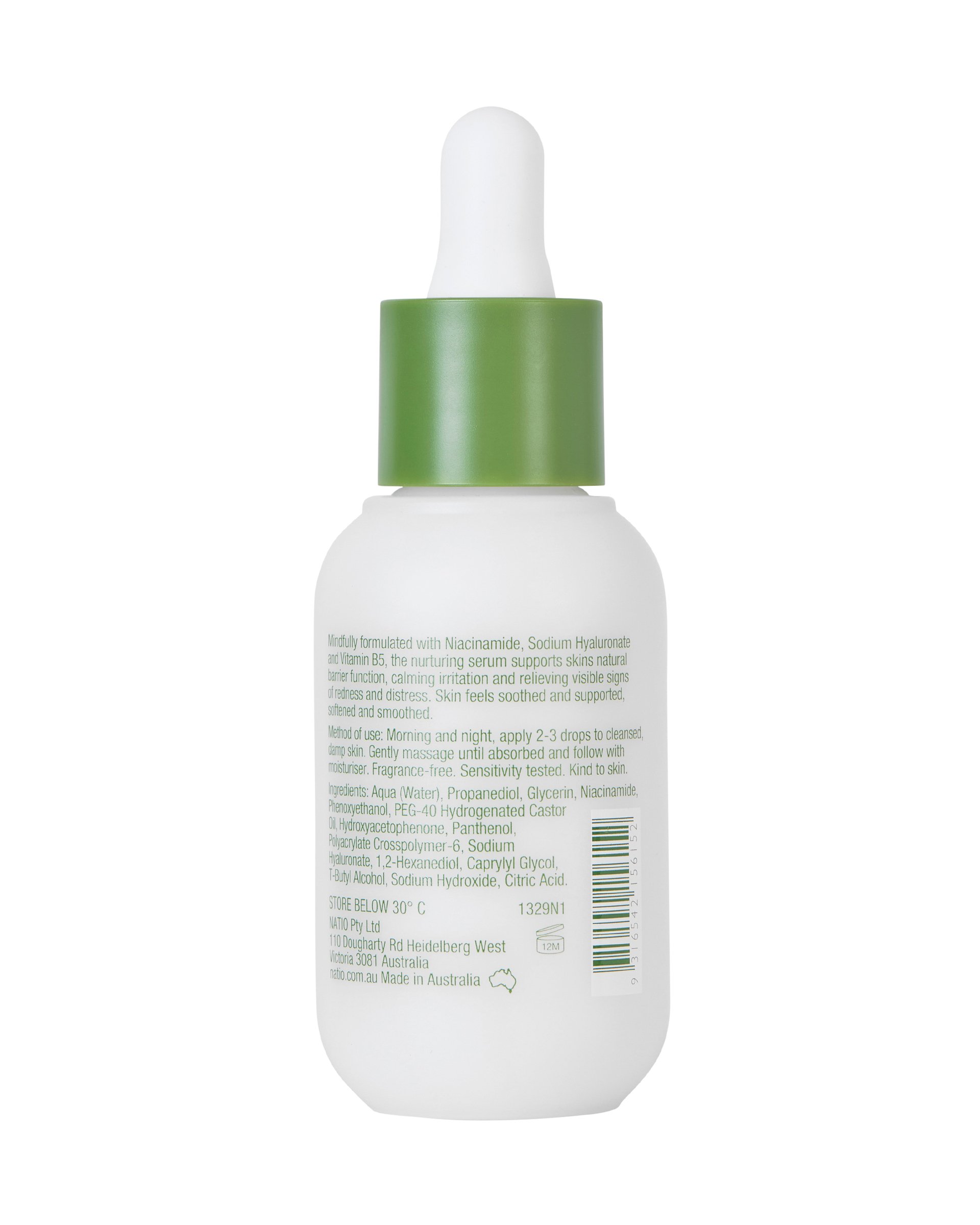 Natio Calm Skin Support Rescue Serum 30ml - Image 2
