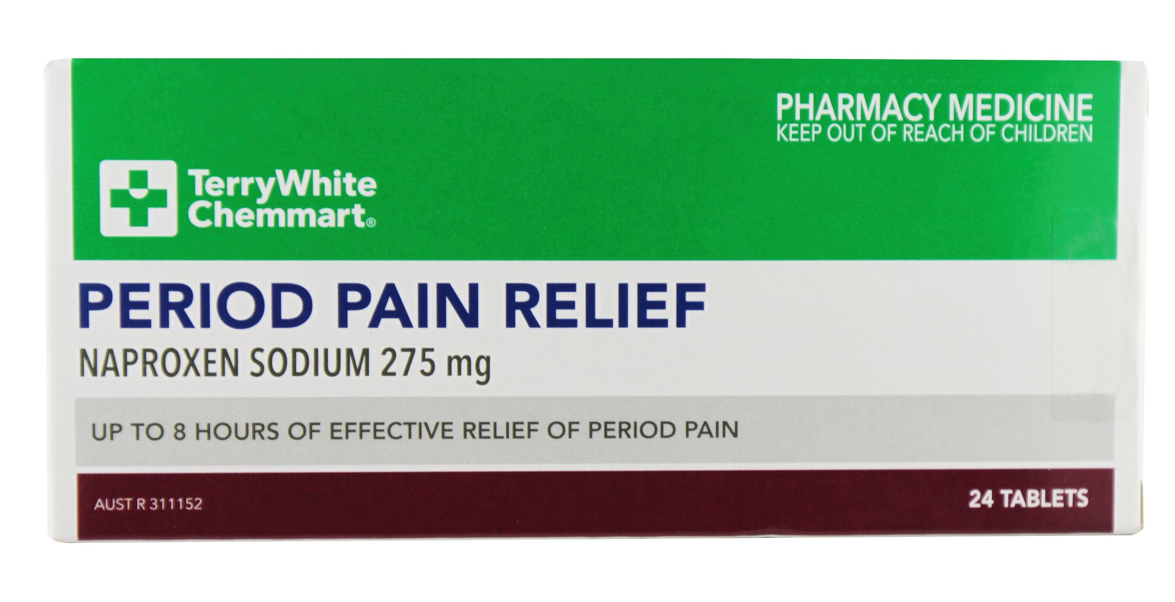 TerryWhite Chemmart Period Pain Relief 24 tablets - Image 1