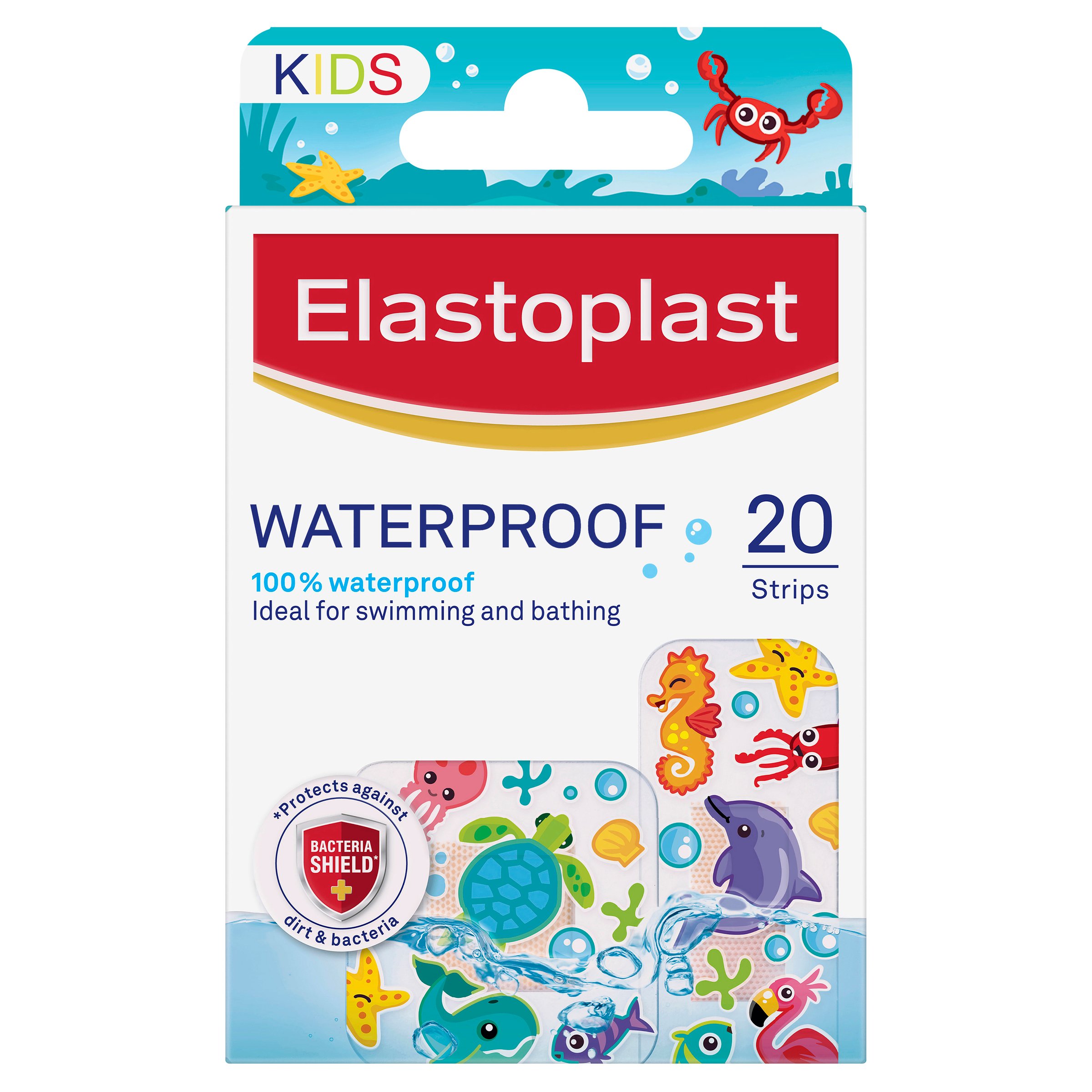 Elastoplast Kids Waterproof 20 strips - Image 1