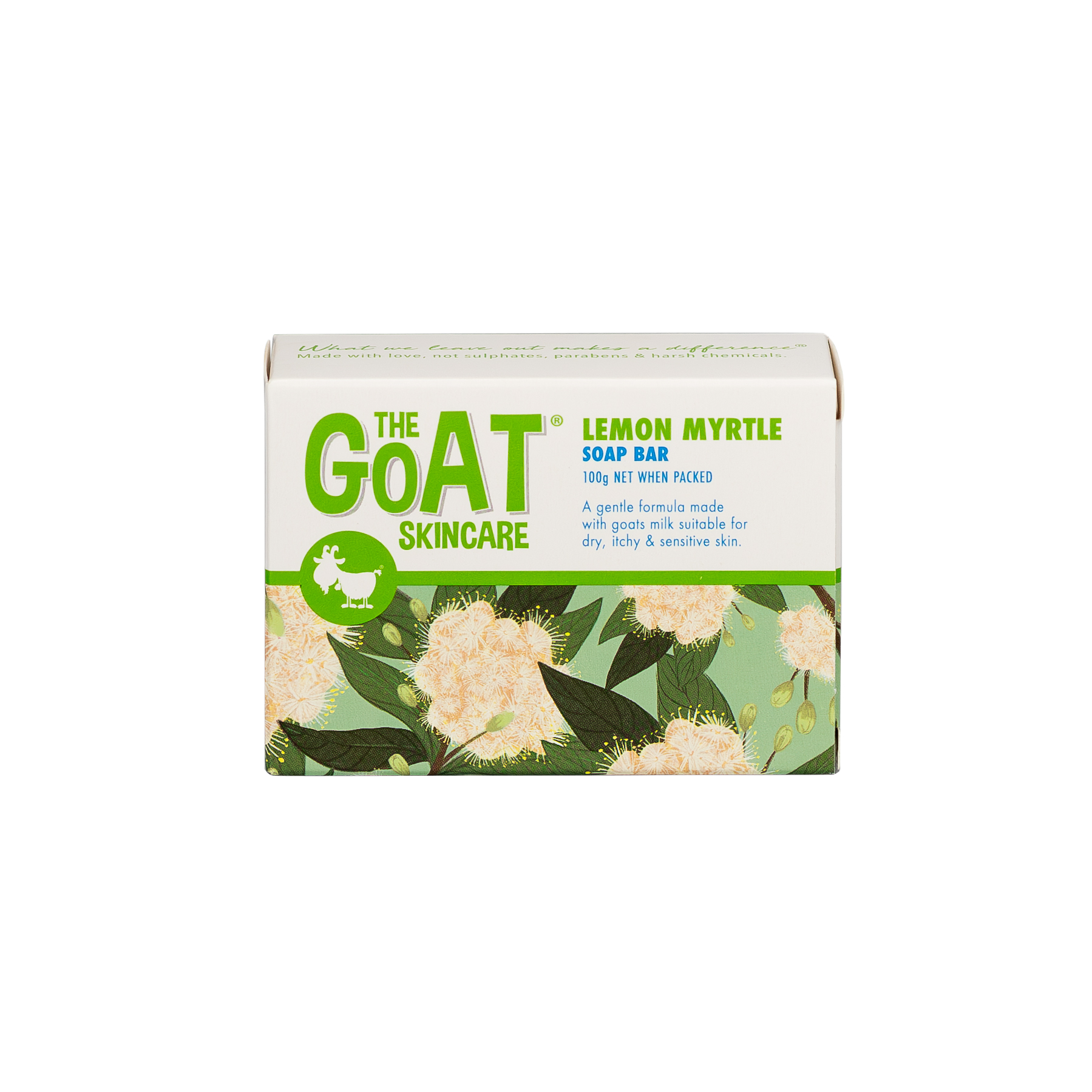 The Goat Skincare Soap Bar With Lemon Myrtle 100g