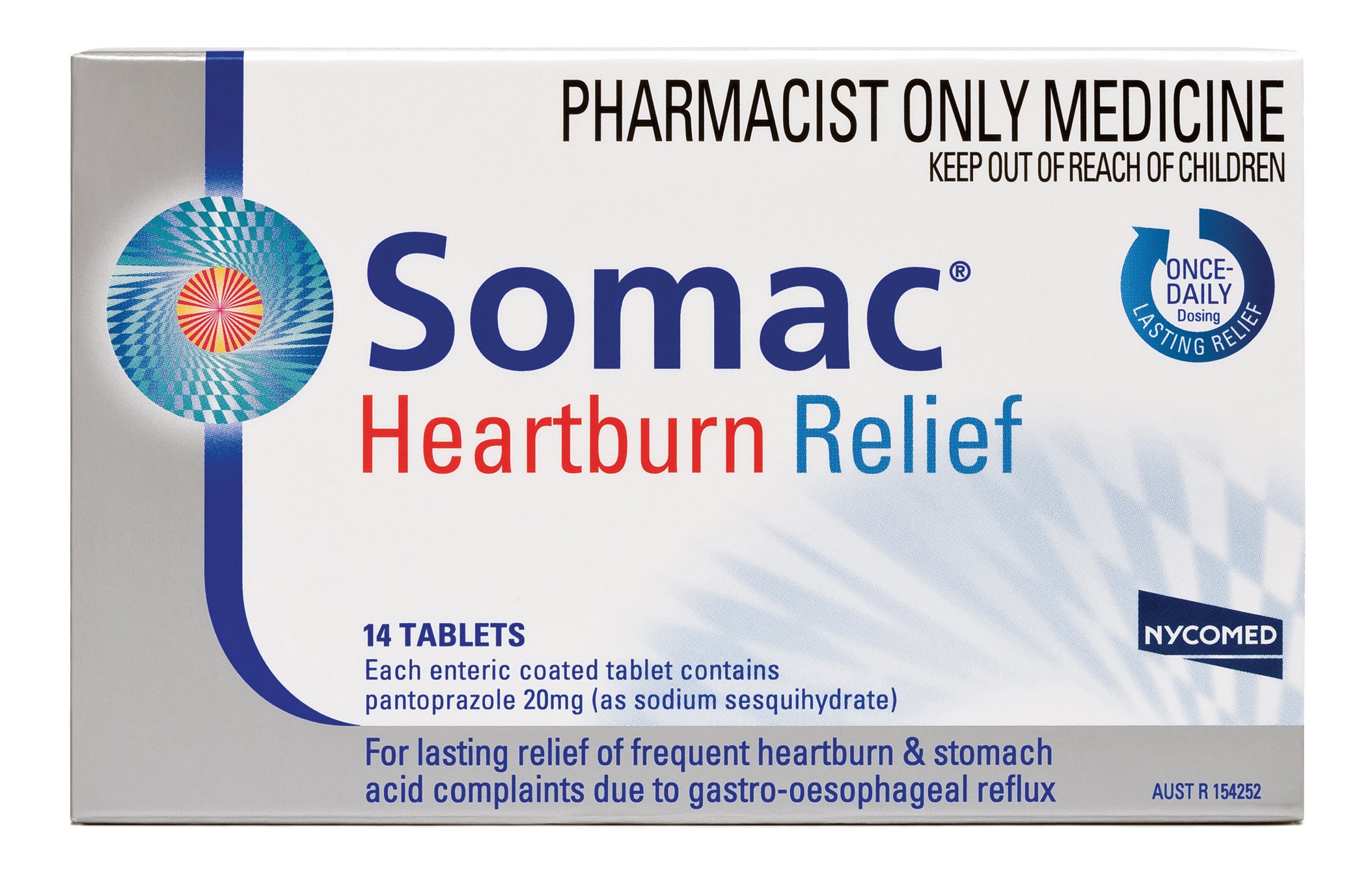 Somac Heartburn Relief 20mg - 14 tablets