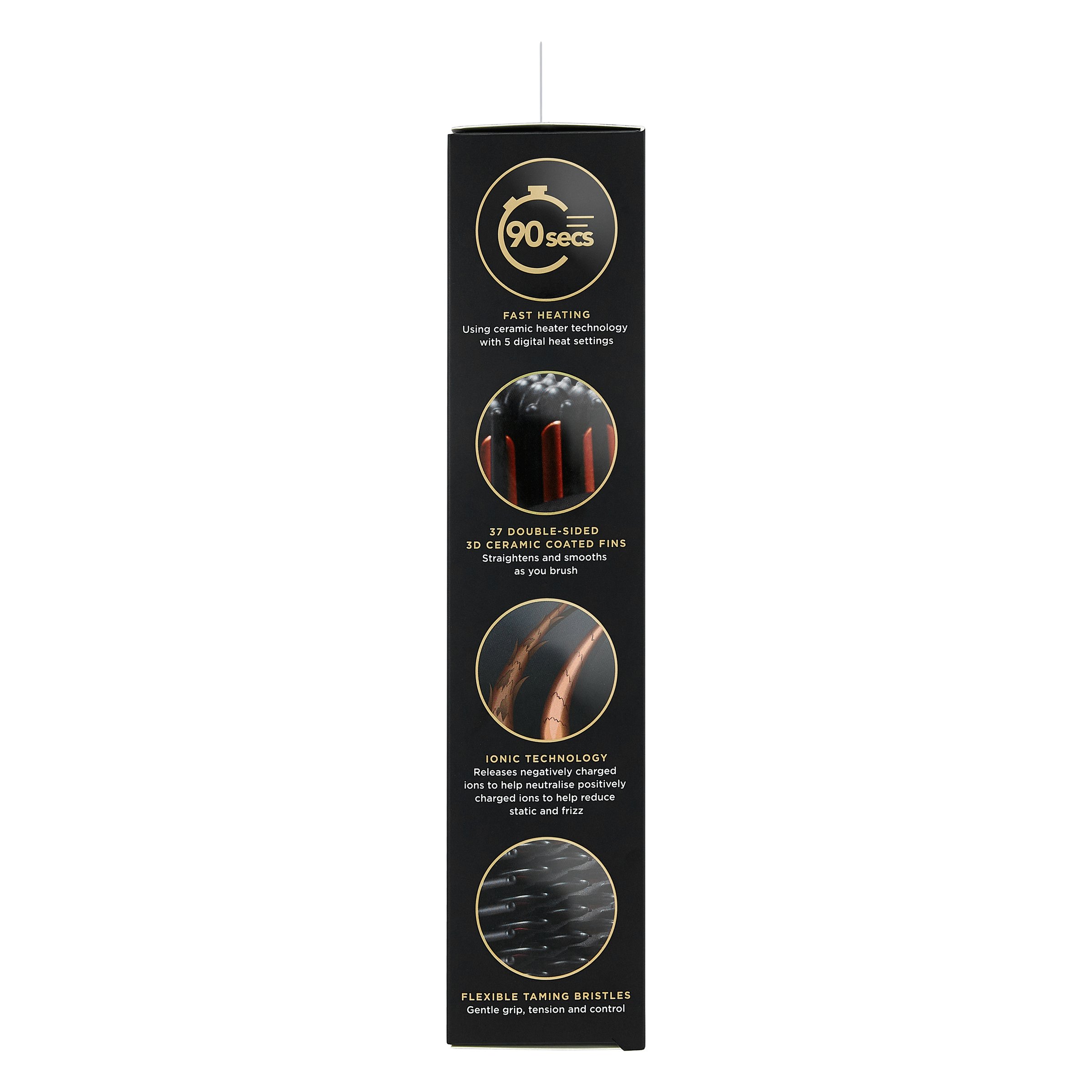 Lady Jayne Salon Pro Recharge straightening brush 1 each - Image 2