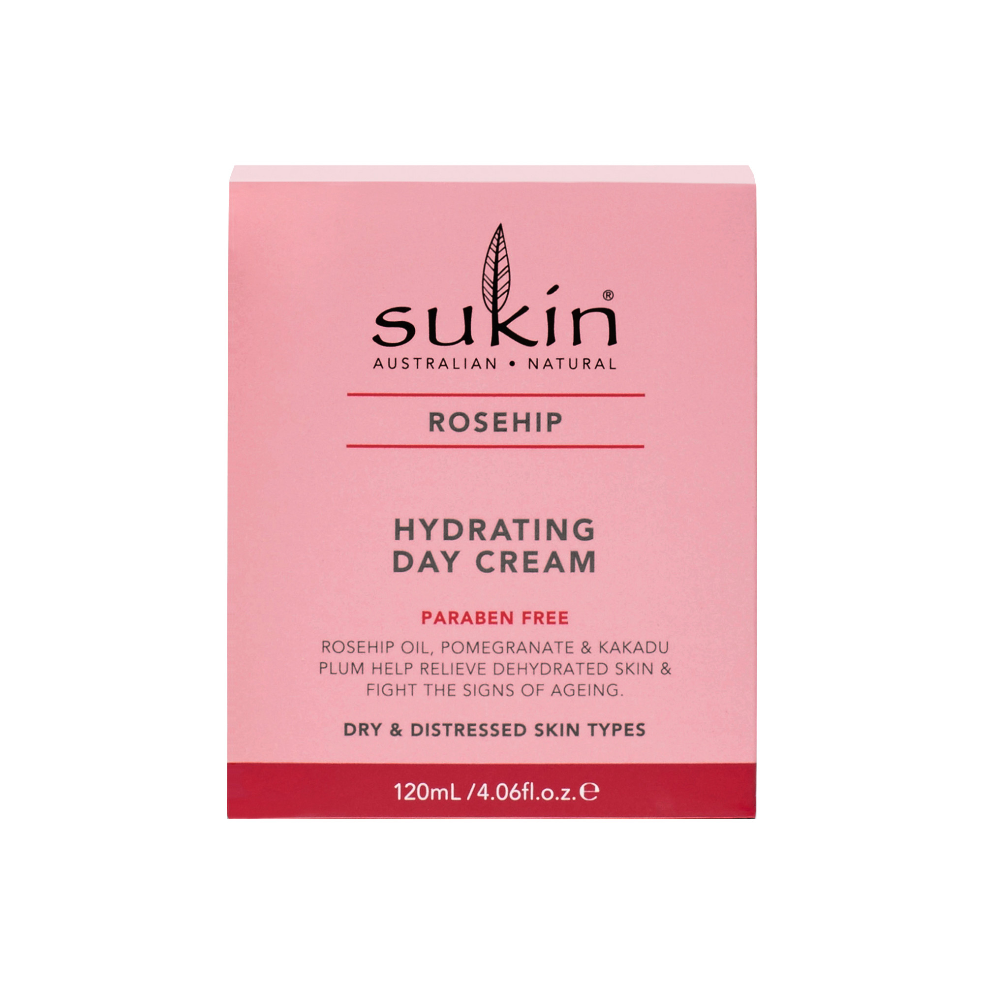Sukin Rosehip Hydrating Day Cream 120ml - Image 5