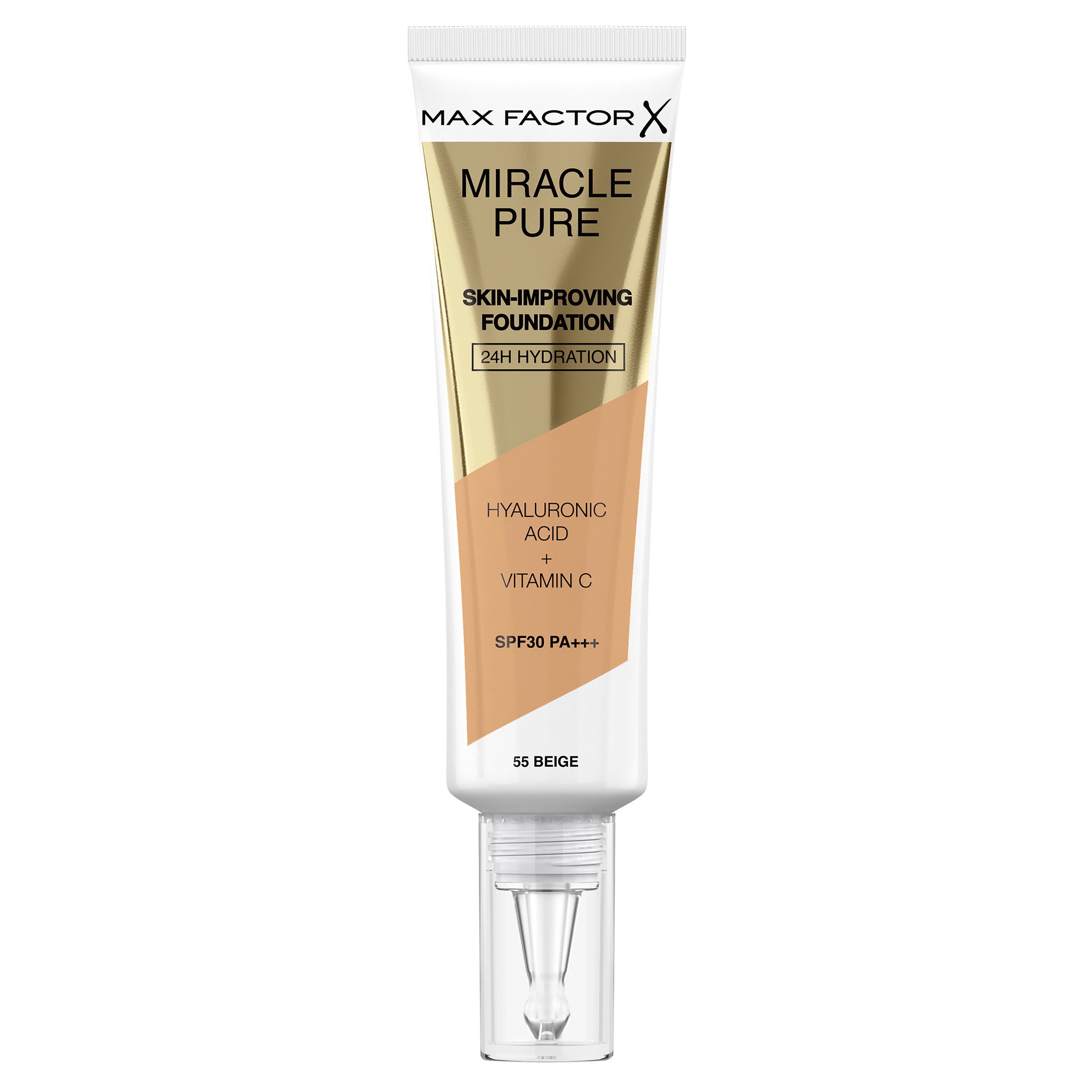 Max Factor Miracle Pure Foundation 055 Beige 1 each - Image 1