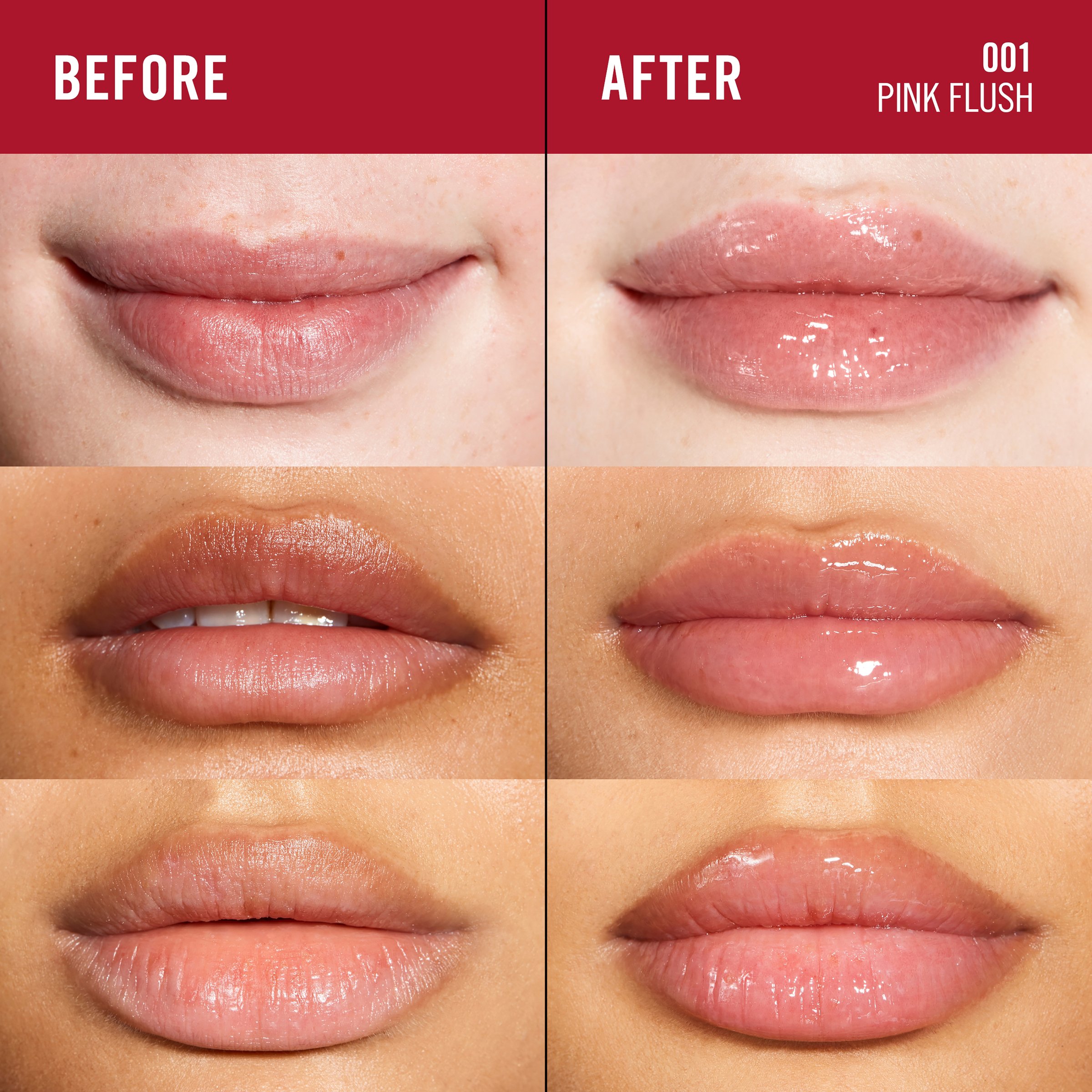 Rimmel Oh My Gloss! Lip Oil 001 Pink Flush 4.5ml - Image 3