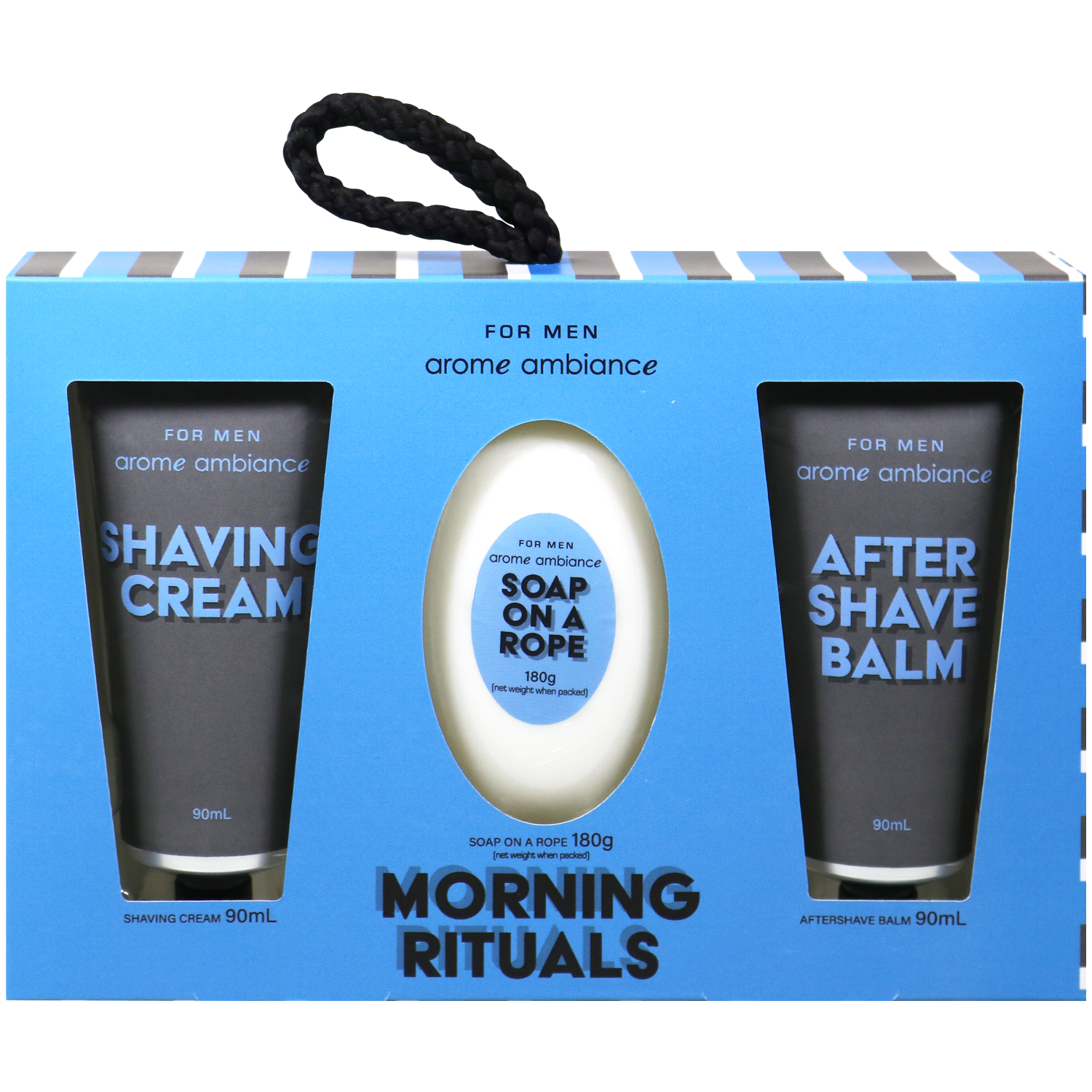 Arome Ambiance For Men Morning Rituals Gift Set 3 piece
